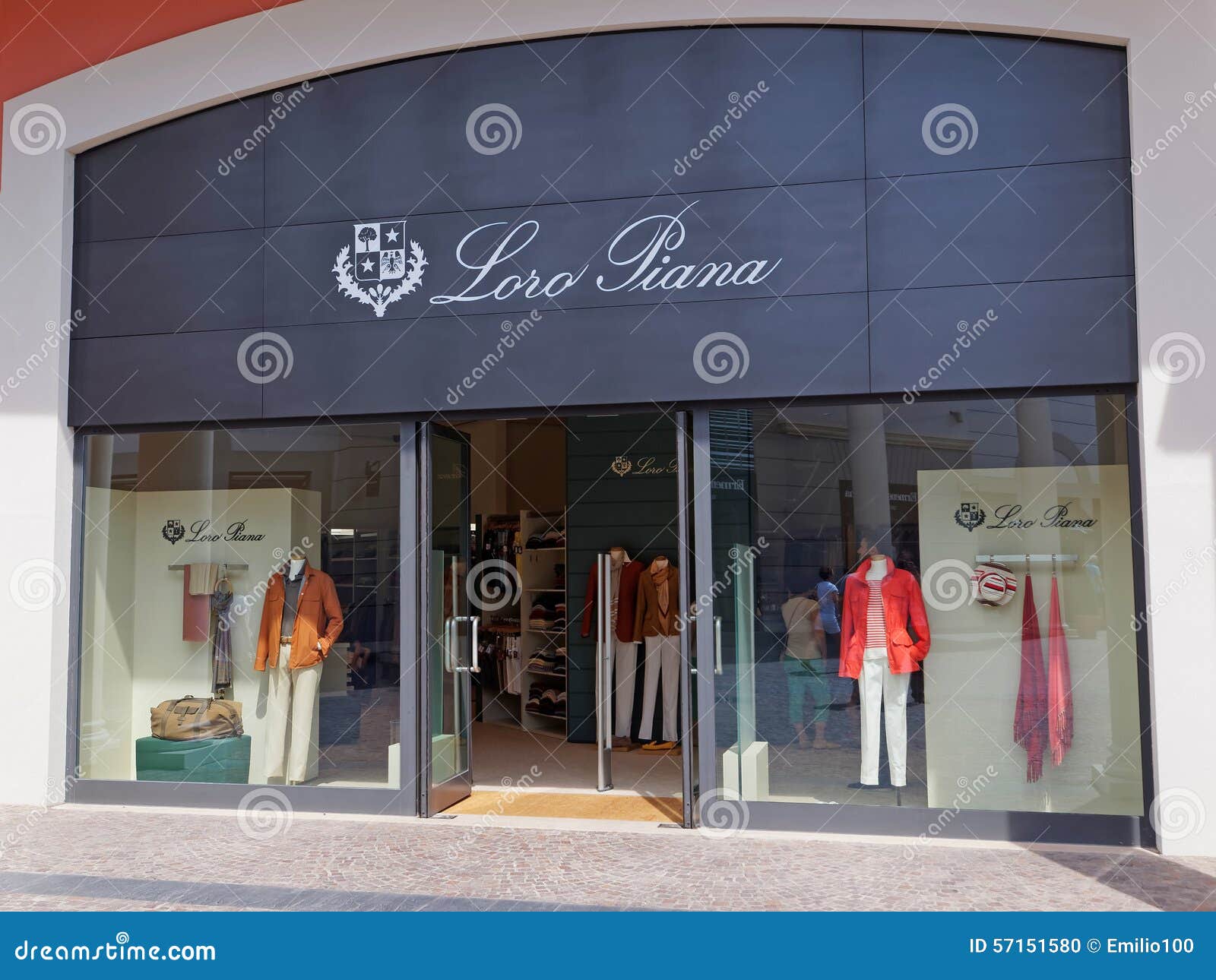 Loro Piana Store In Rome, Italy. Editorial Image - Image: 57151580