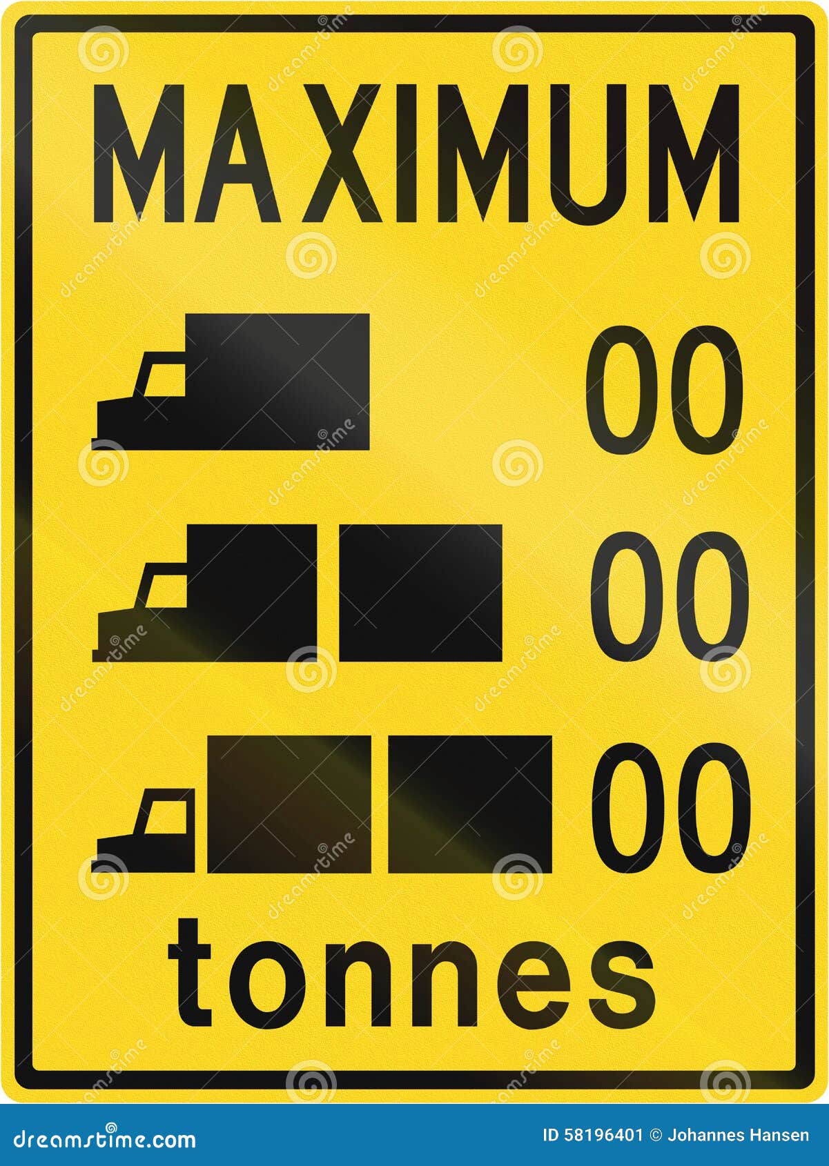 Lorry Weight Limits in Canada Stock Abbildung Illustration von