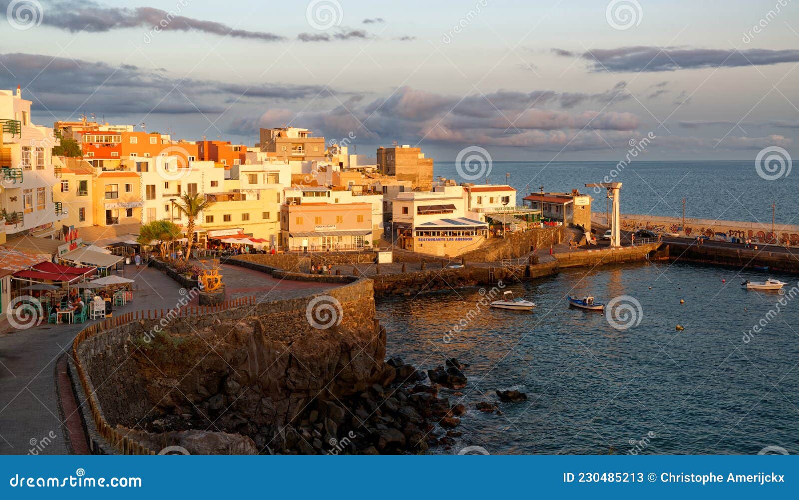 los abrigos at sunset in tÃÂ©nÃÂ©rife