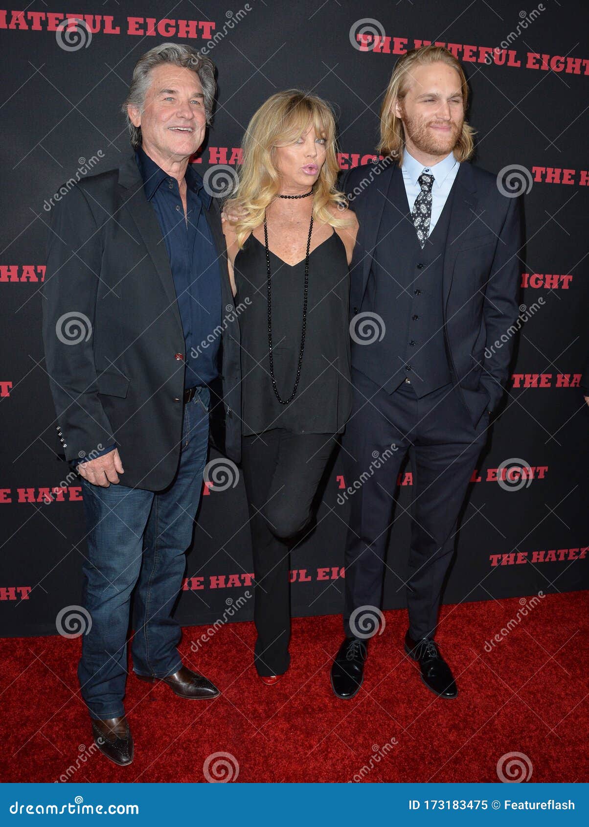 Kurt Russell & Goldie Hawn & Wyatt Russell Editorial Image Image of