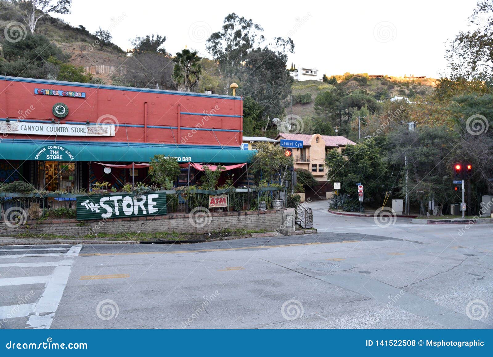 Los Angeles Ca Usa January 1 2018 Iconic Canyon Country