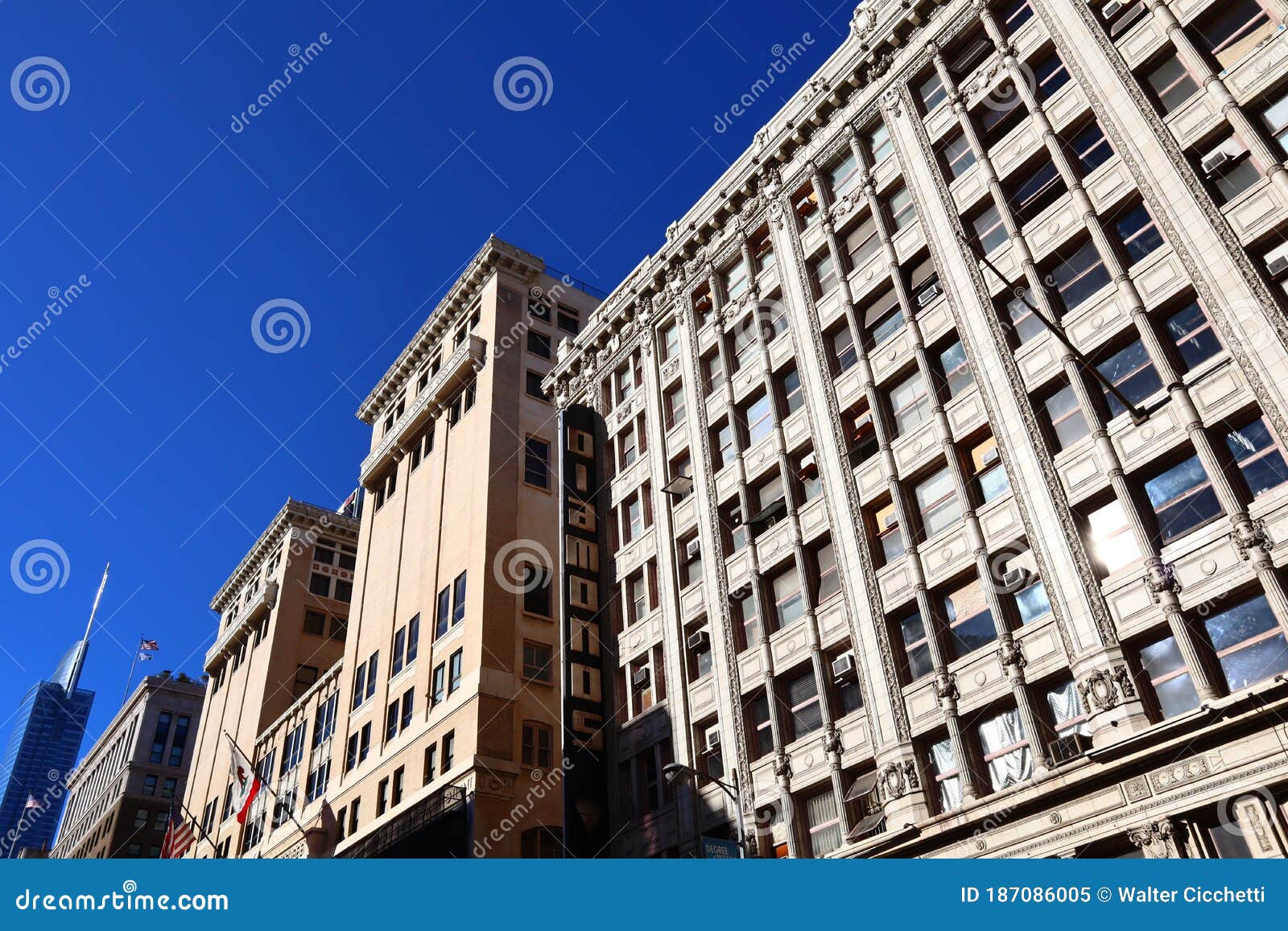 Los Angeles, California - JEWELRY District, the Historic District