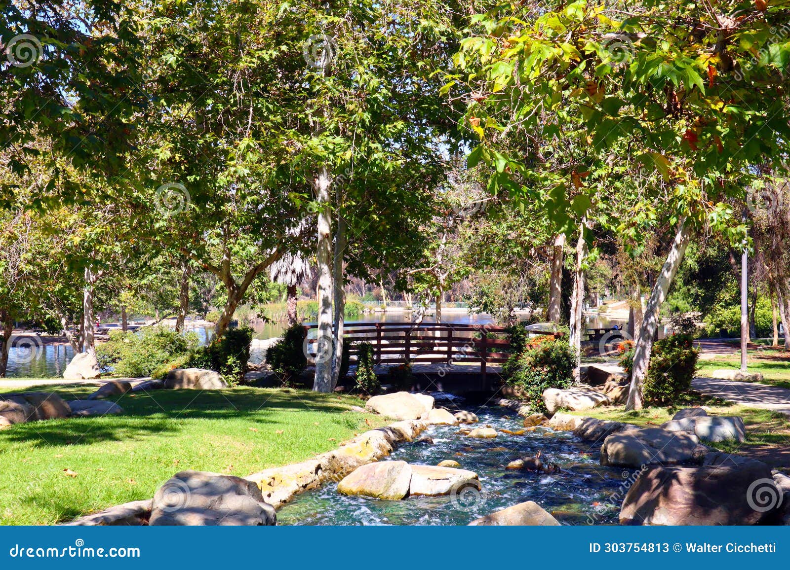 Los Angeles, California Hahn State Recreation Area, a State