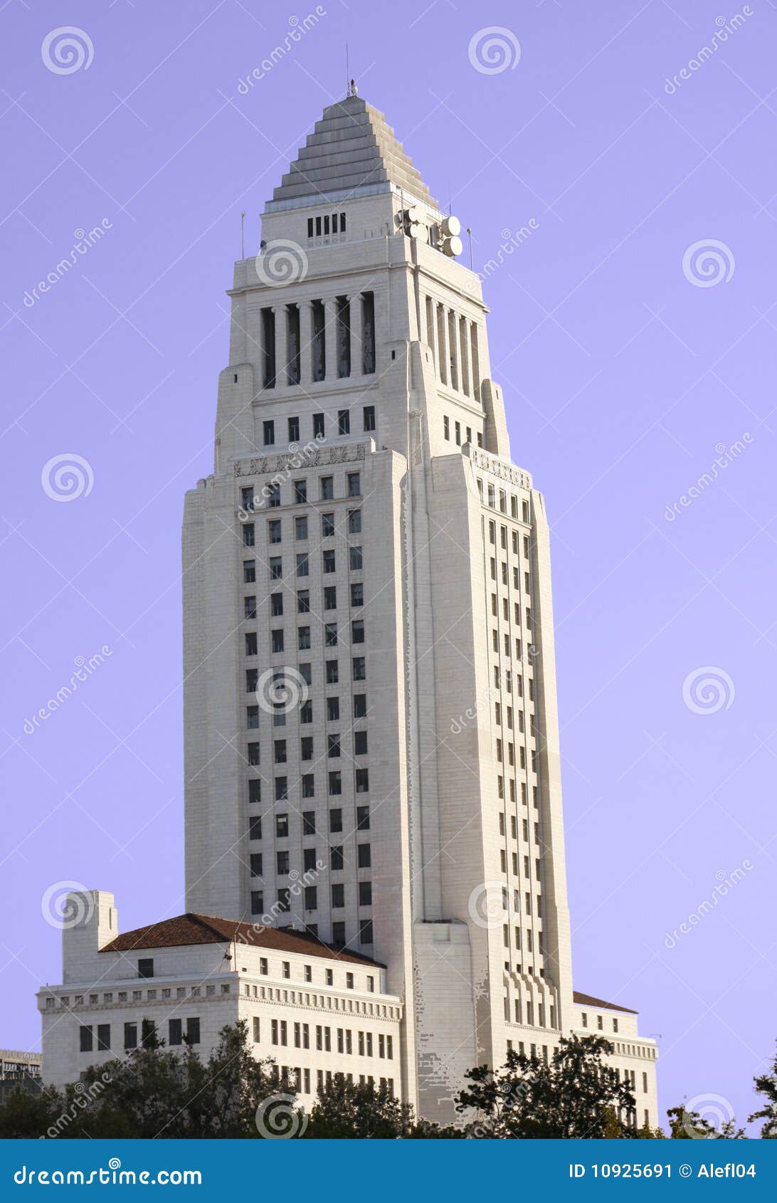 Los Angeles City Hall Building Stock Image Image of hall, political
