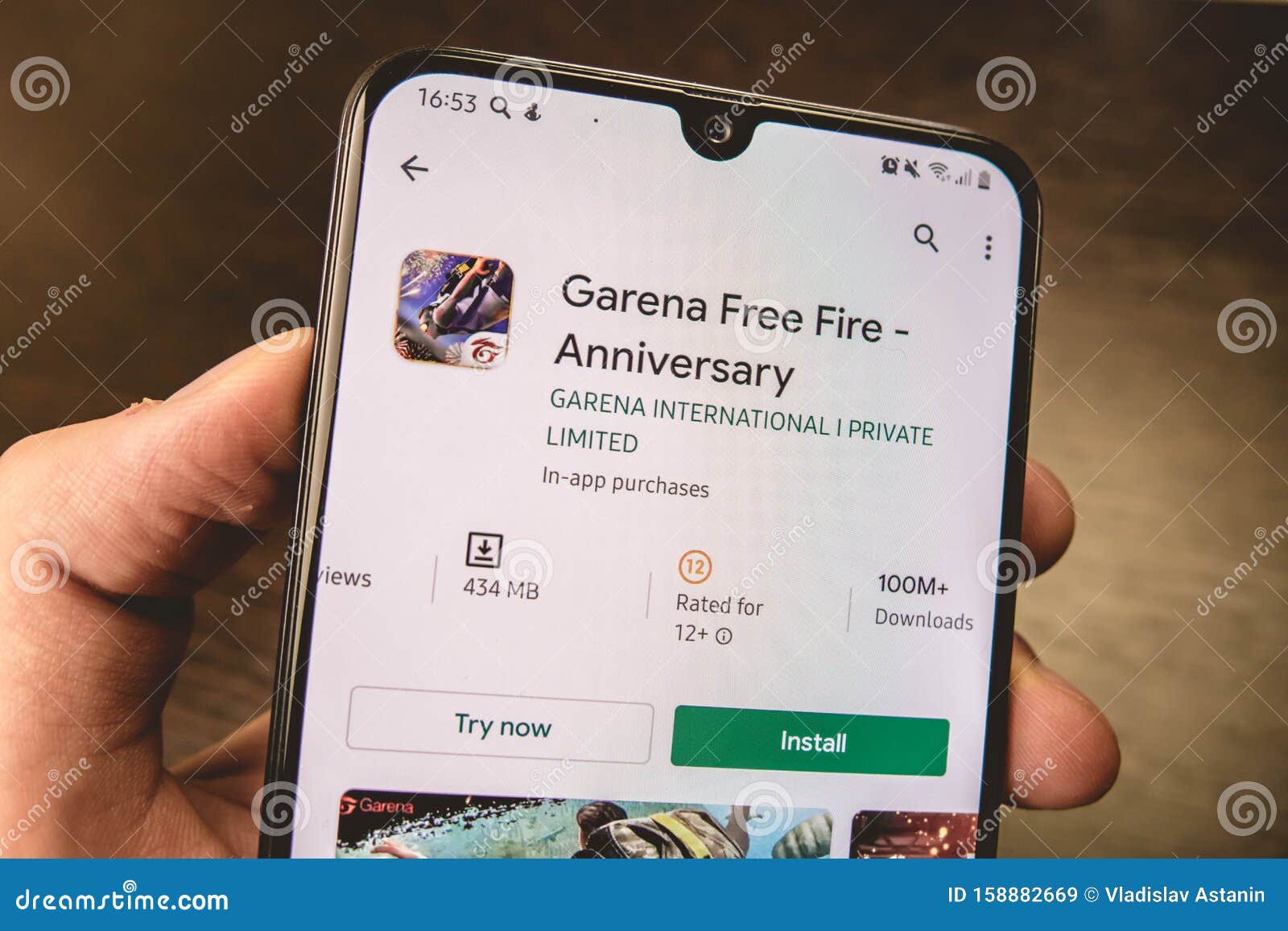 Los Angeles Usa June 07 19 Garena Free Fire App In Play Store Editorial Stock Image Image Of Angeles Android