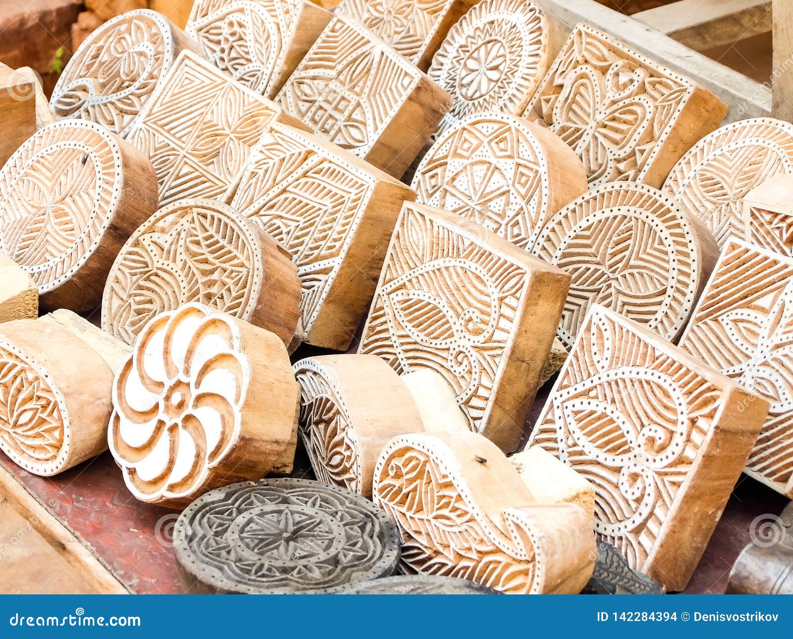 impresión textil Sellos de impresión regalo para niños Henna MehandiPrinting Set de 10 diseño de Mughal bloques de madera tallados a mano para hacer bordes de sarre artesanía de cerámica 