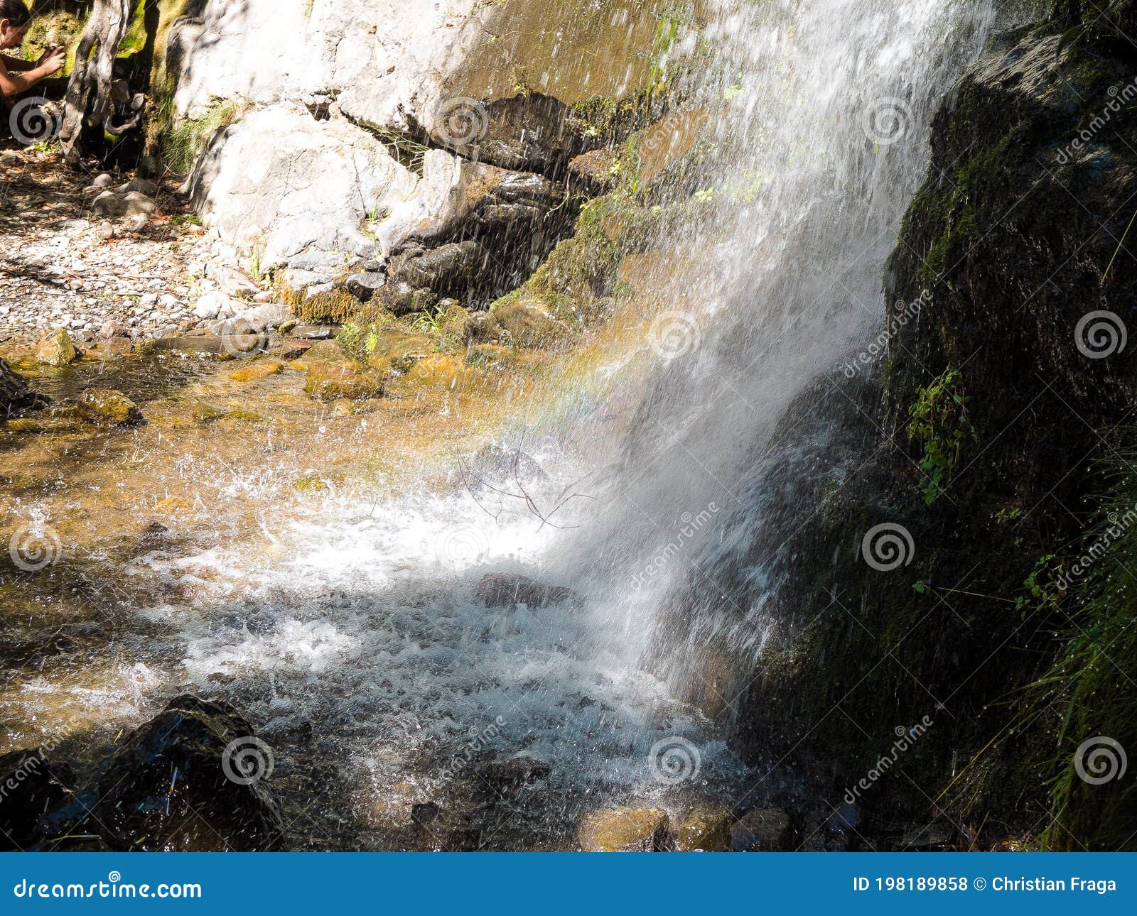 los cipreses waterfall