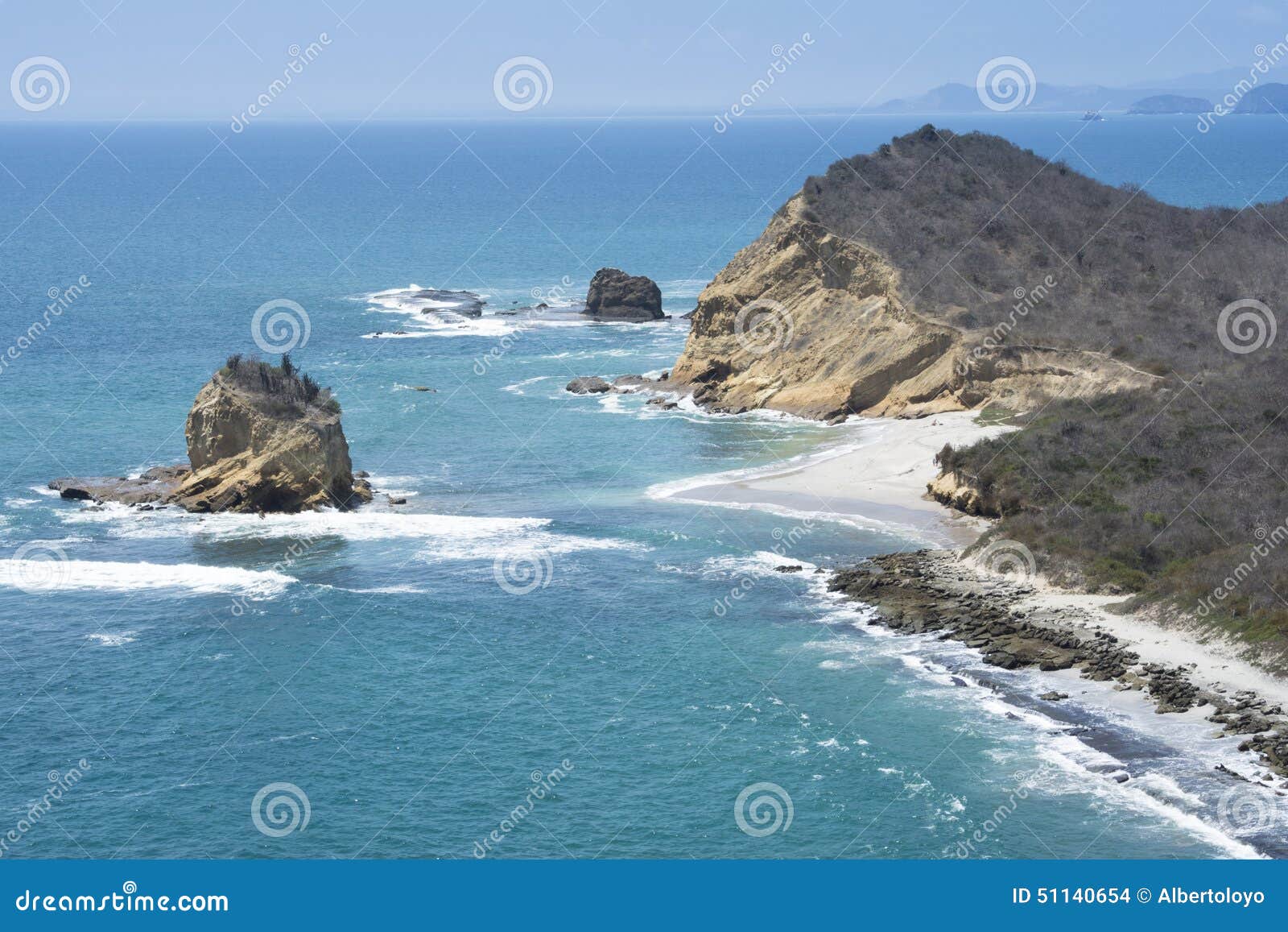 los frailes beach, machalilla national park, ecuador