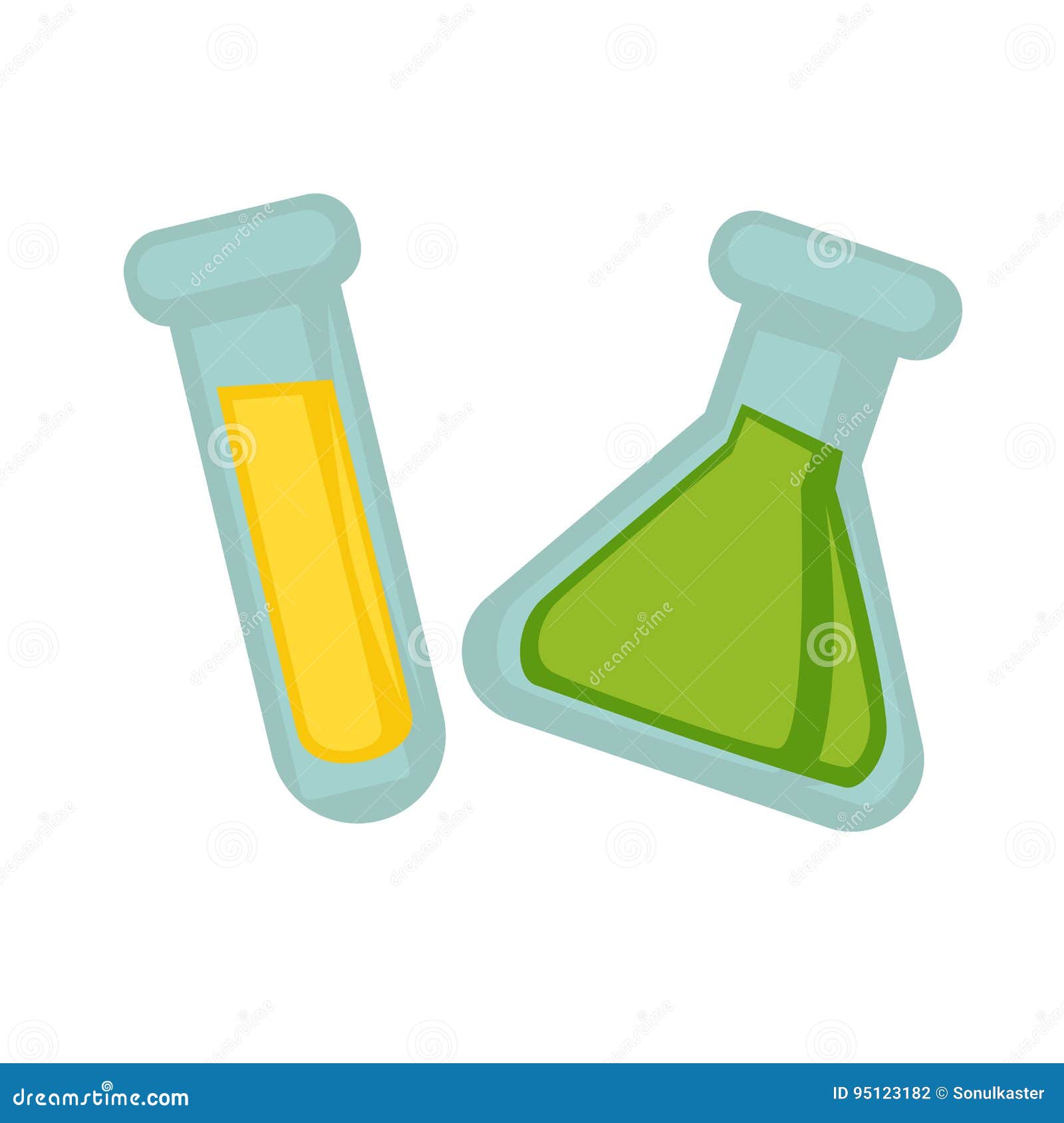 Los Frascos Transparentes Con Las Sustancias Líquidas Químicas Aislaron  Ejemplos Ilustración del Vector - Ilustración de transparente, molécula:  95123182