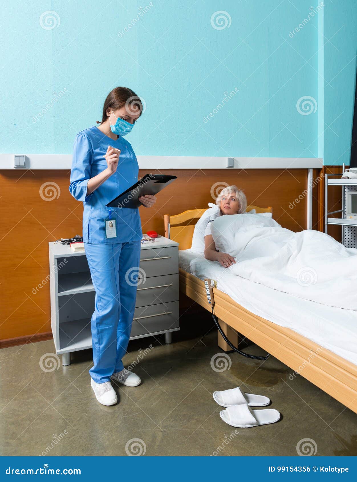 Медсестра отдыхает