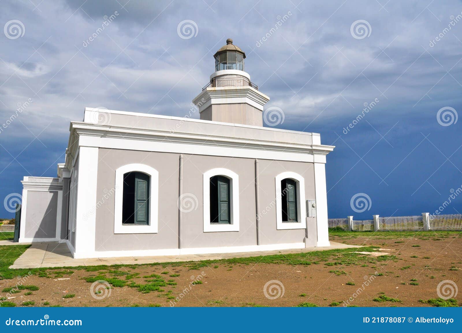 los morillos lighthouse at rojo cape, puerto rico