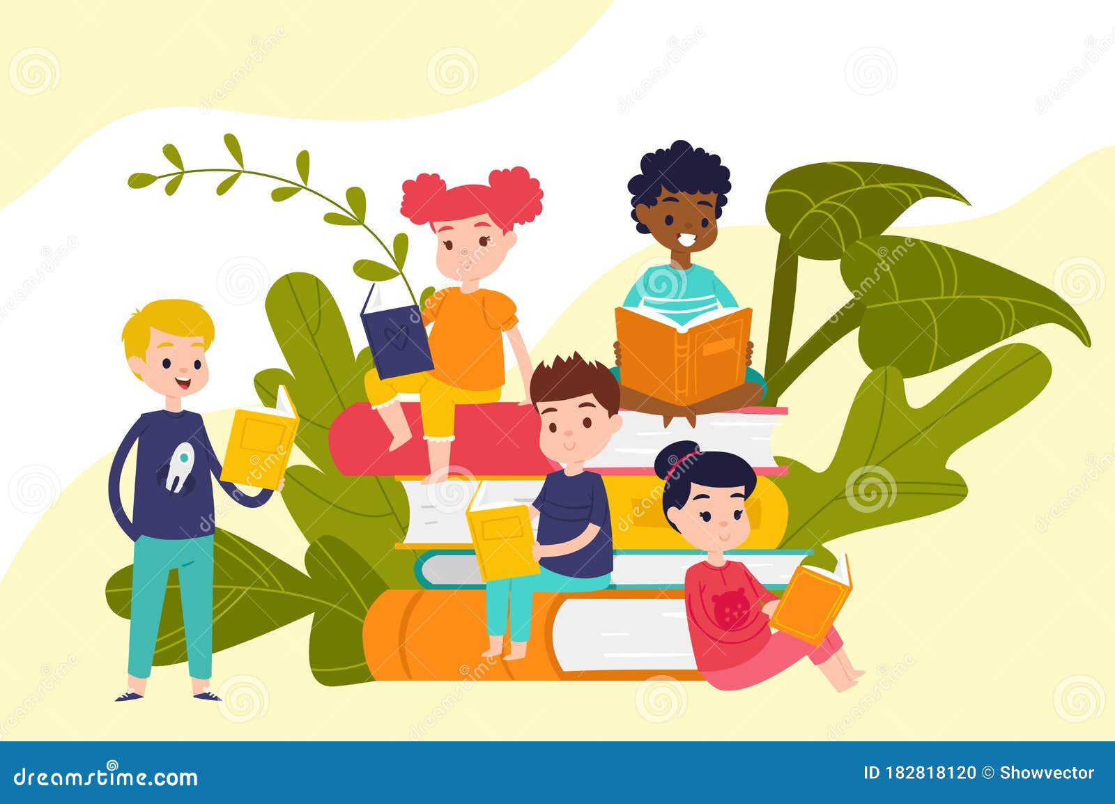 Los Niños Leen Libros Sobre Montones De Libros Enormes Educación Y Conocimiento Escuelas Niños Y Niñas Lectores De Dibujos Animado Ilustración del Vector - Ilustración de historieta, kindergarten: 182818120 Los Niños Leen Libros Sobre Montones De Libros Enormes Educación Y Conocimiento Escuelas Niños Y Niñas Lectores De Dibujos Animado Ilustración del Vector - Ilustración de historieta, kindergarten: 182818120