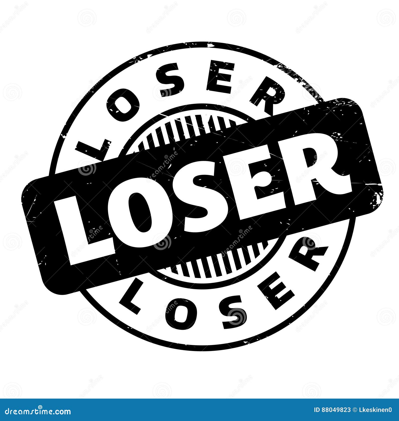 Loser rubber stamp stock image. Image of grungy, certificate - 88049823