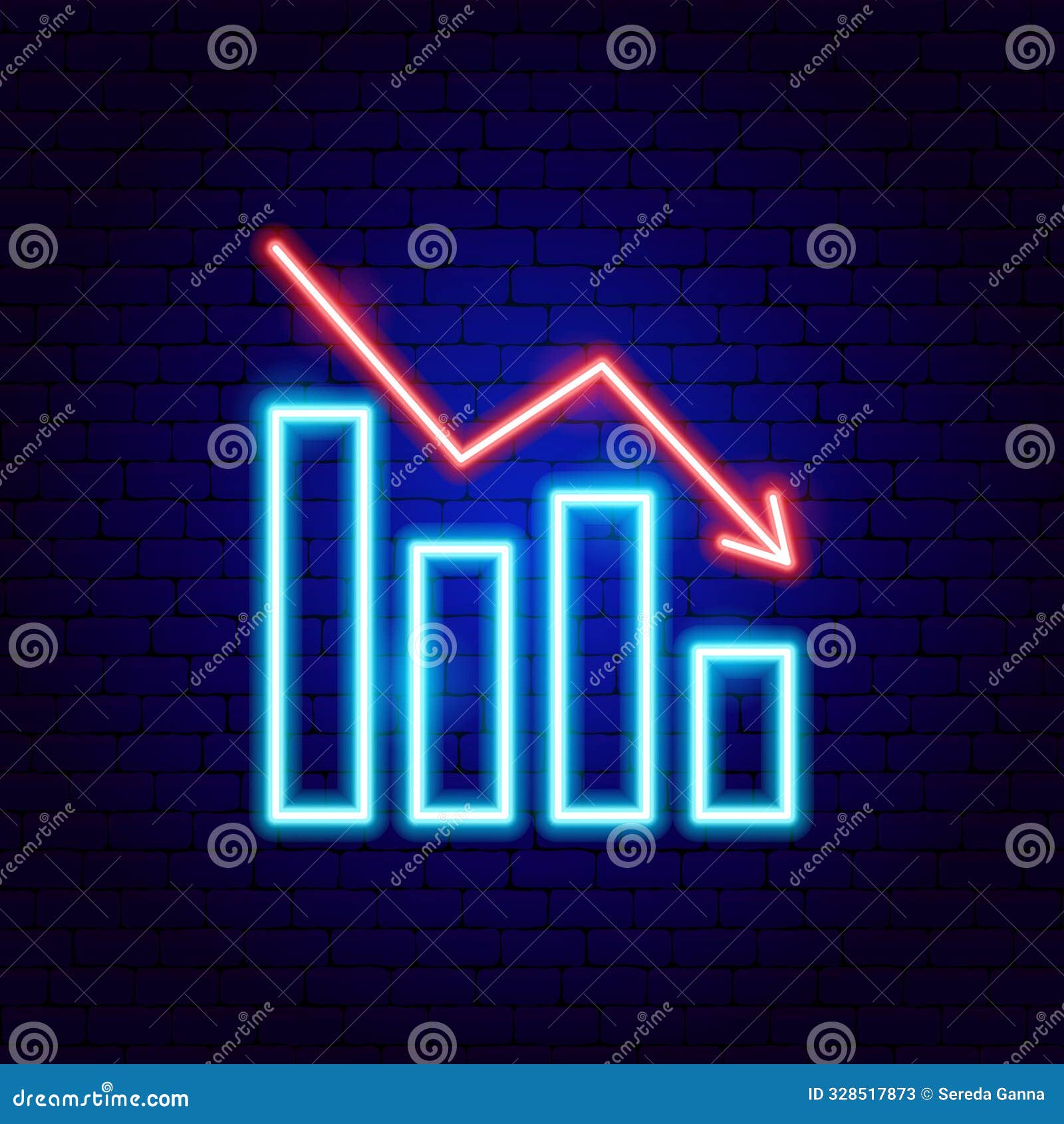 Loss Graph Stock Image | CartoonDealer.com #6498943