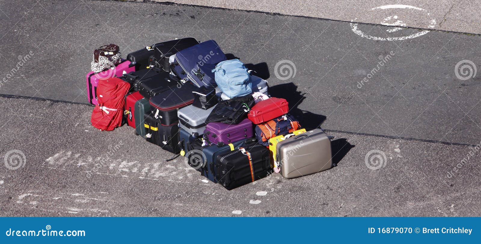 Lost Luggage stock photo. Image of colorful, bags, suitcase 16879070