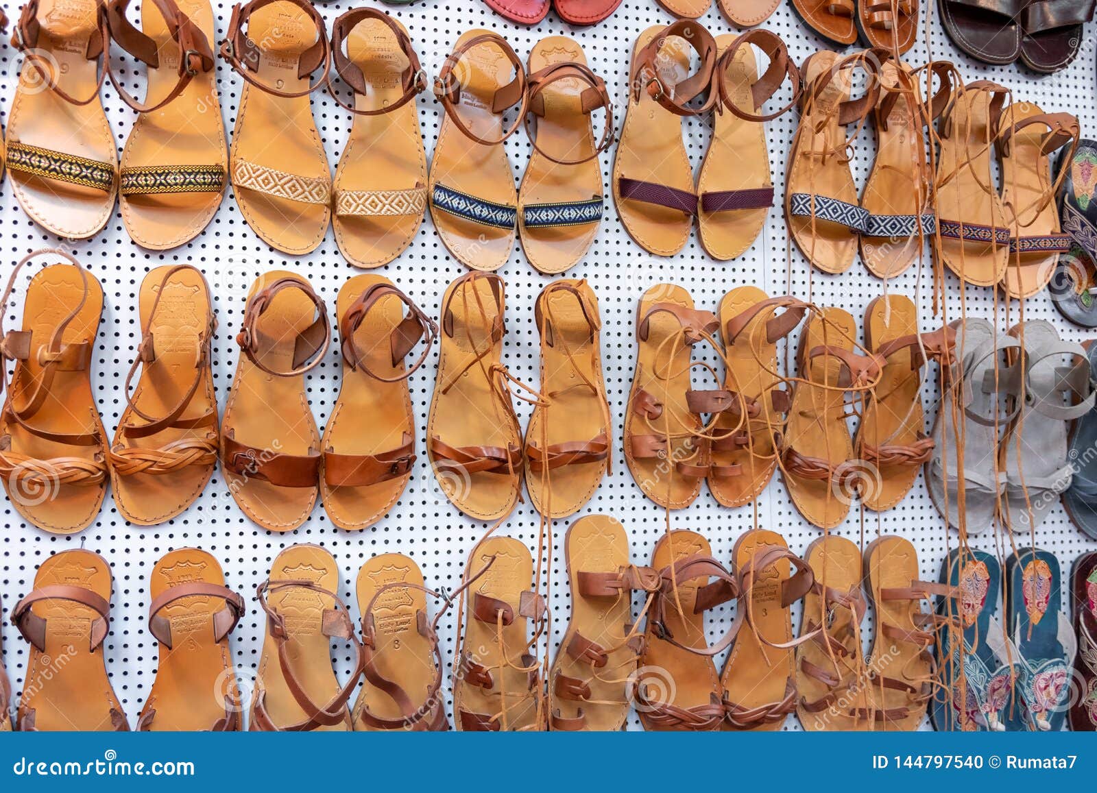 jerusalem leather sandals