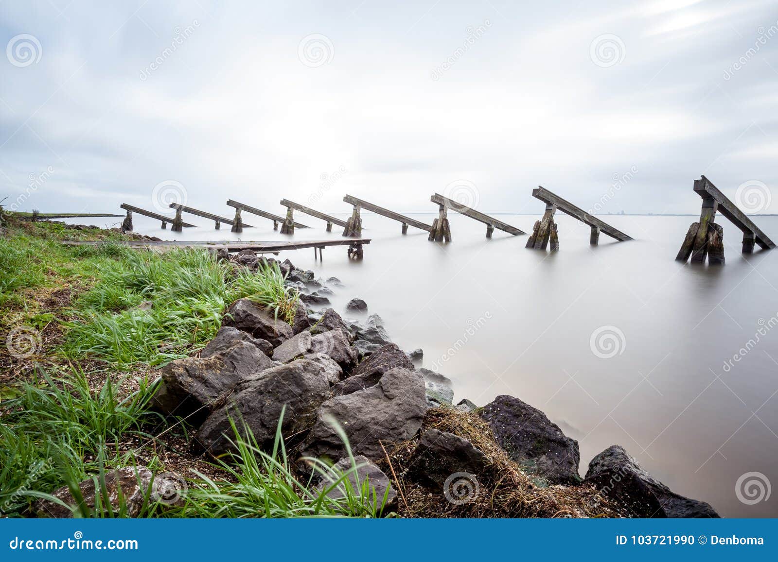 An lot of sea breakers stock photo. Image of cloudscape 103721990