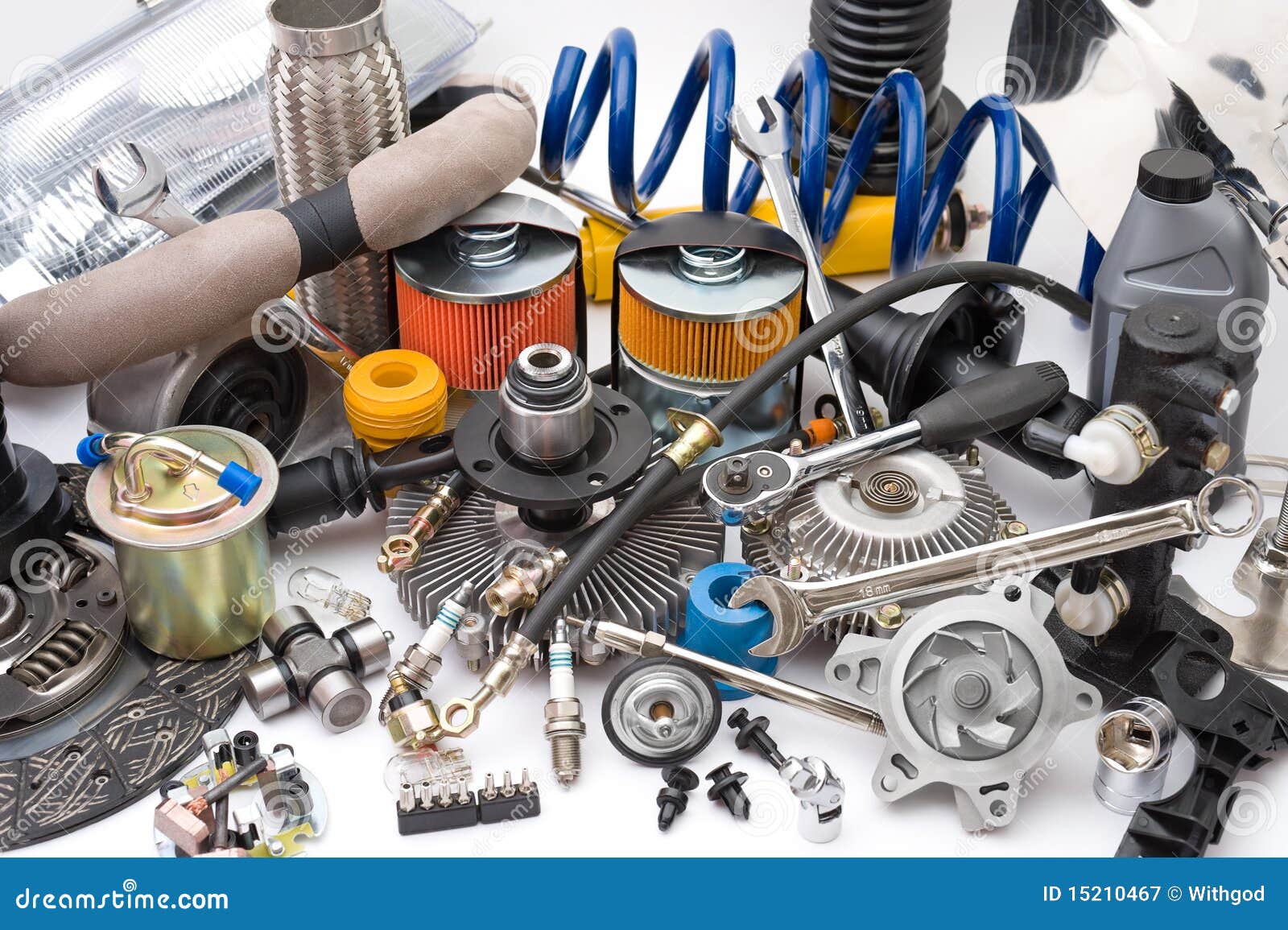 Lots of auto parts stock image. Image of repair, cover - 15210467