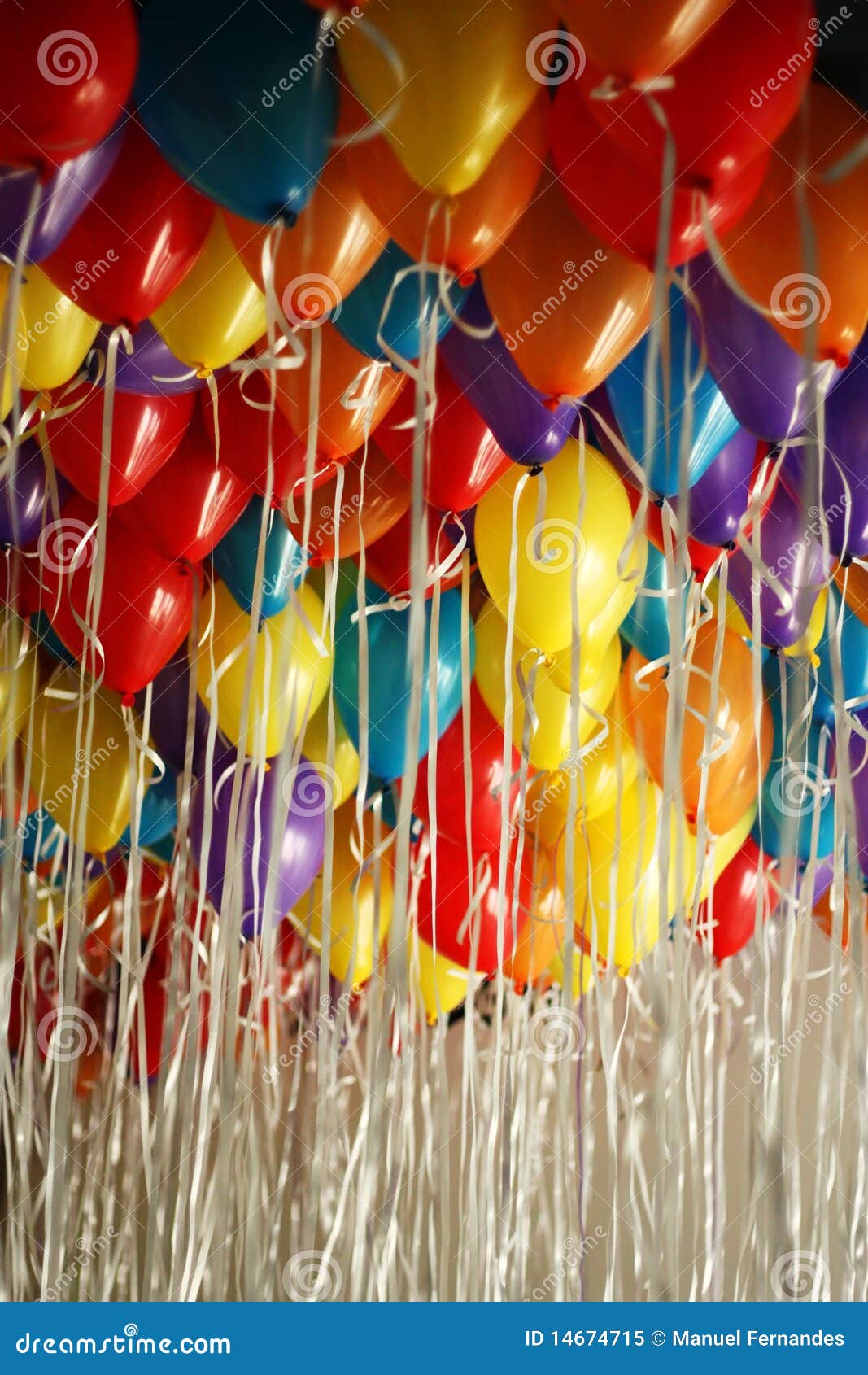 Lots Of Balloons Royalty Free Stock Photo - Image: 14674715