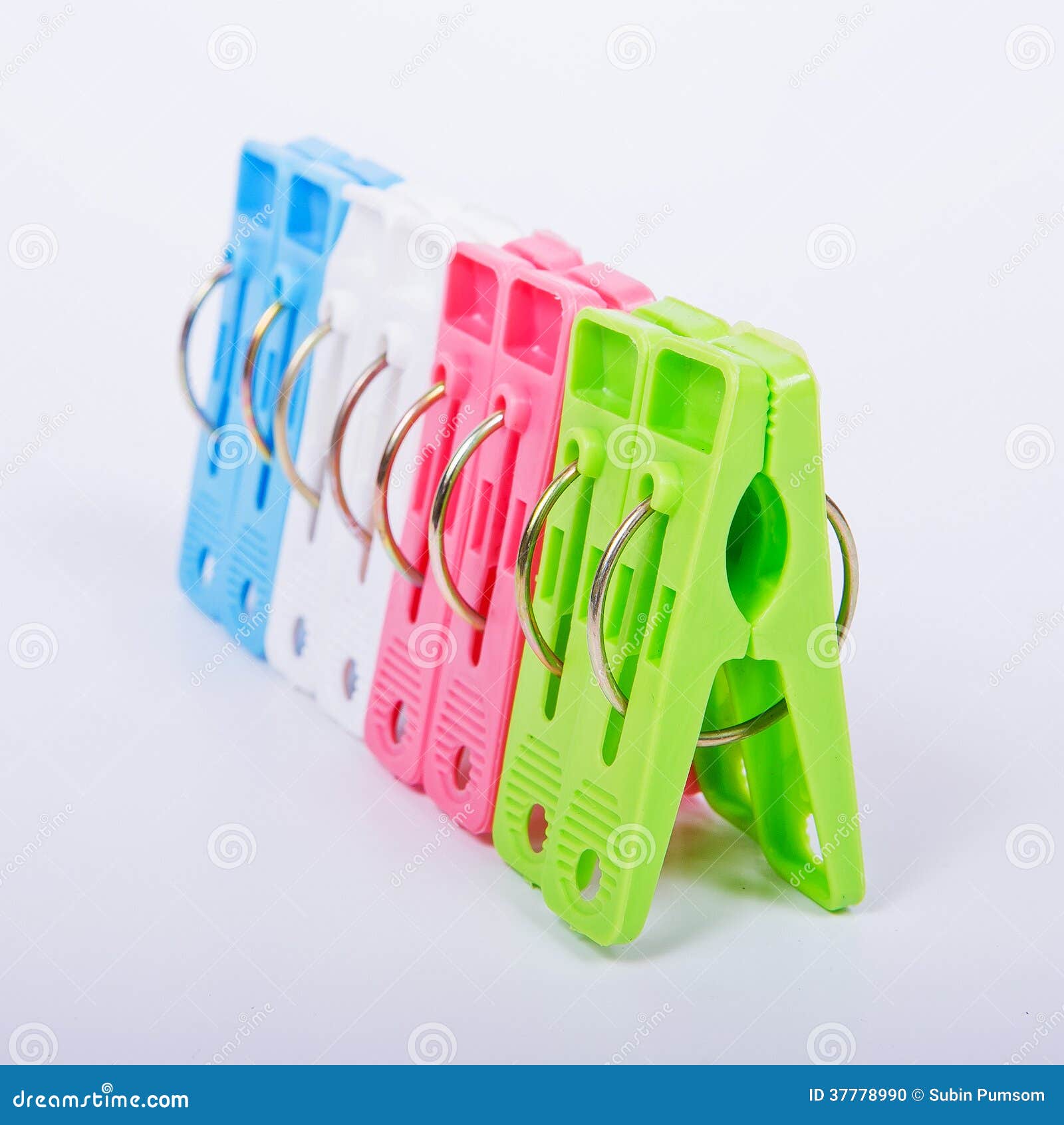 Lots of clothespins stock photo. Image of pink, green 37778990