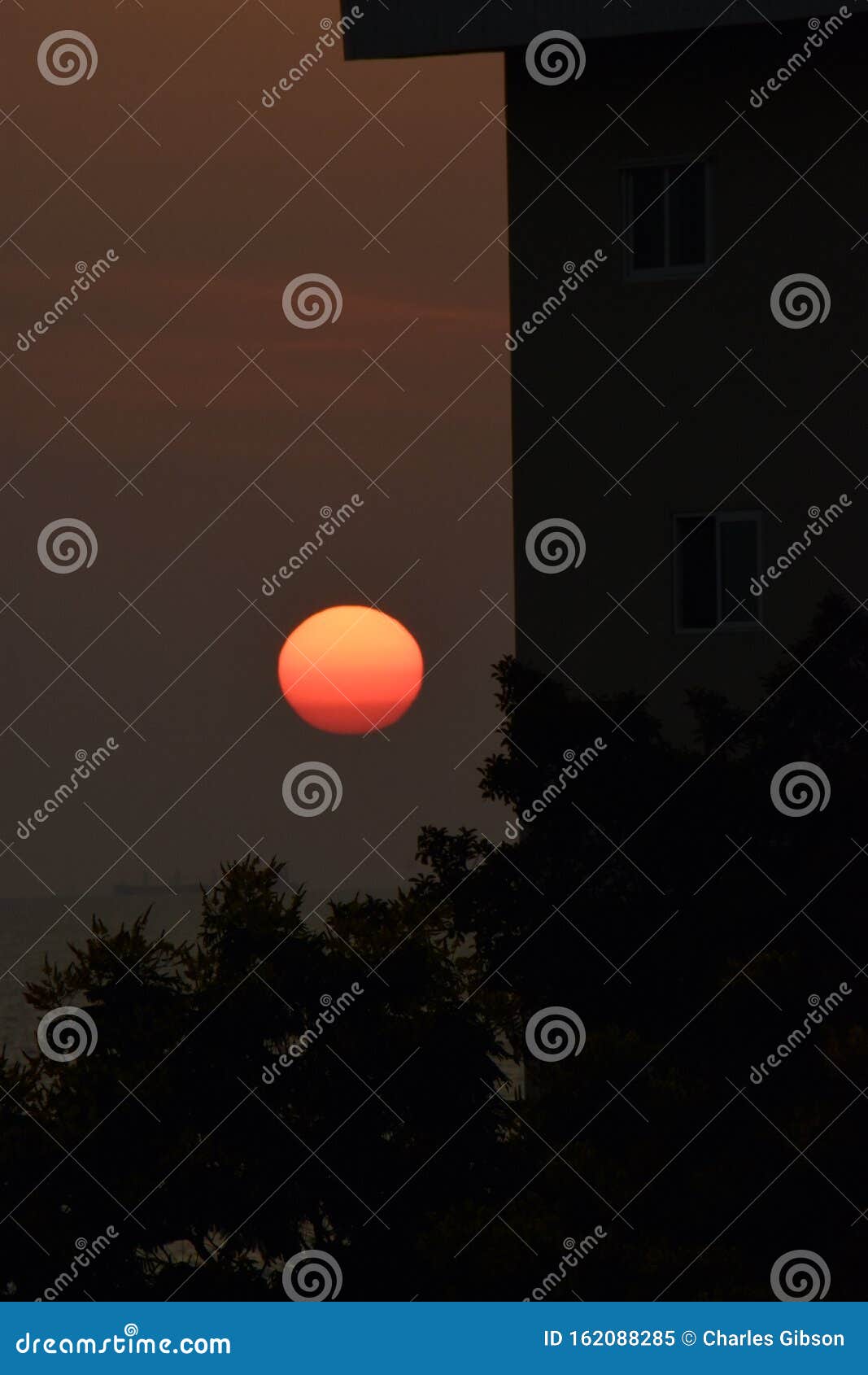 sunset in jomtien