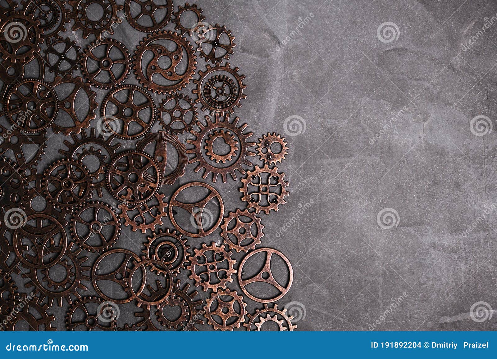 Lots of Concretebased Gears.Background, Gears and Steampunk Stock