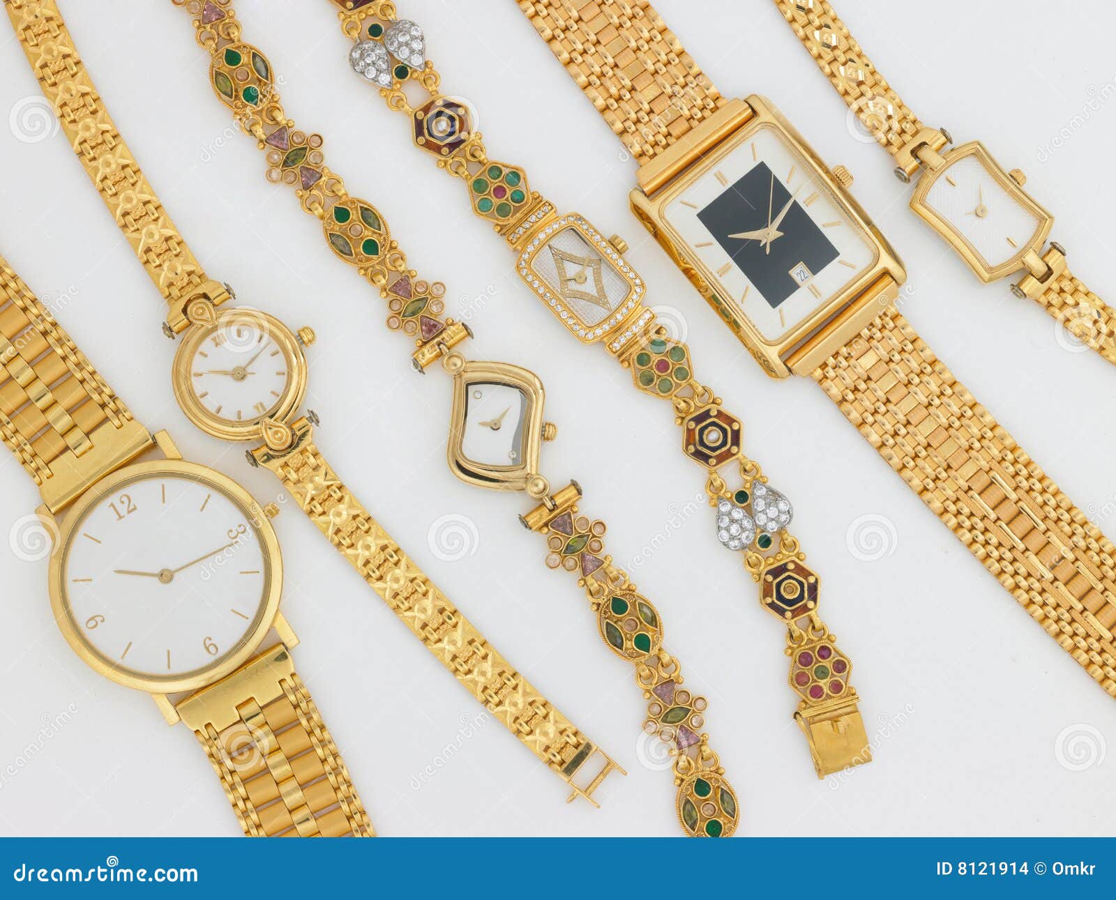 lots of ed gold watches