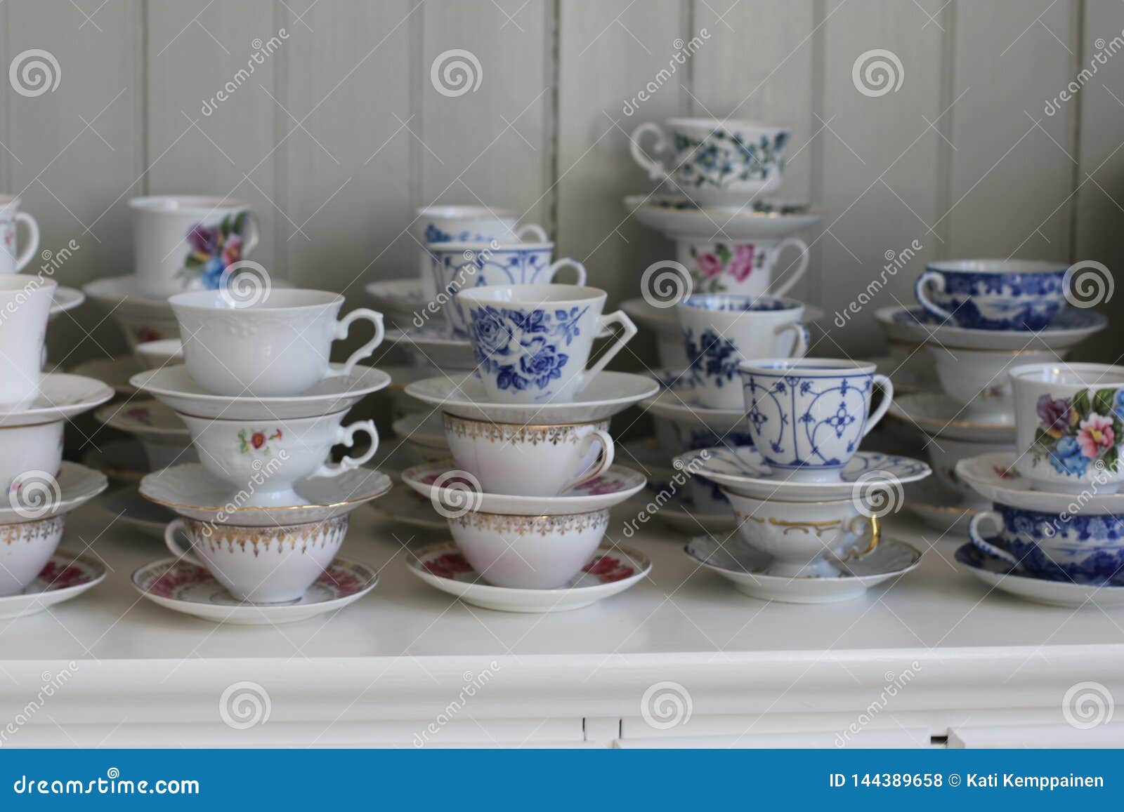 Old coffee cups stock photo. Image of drink, eating 144389658