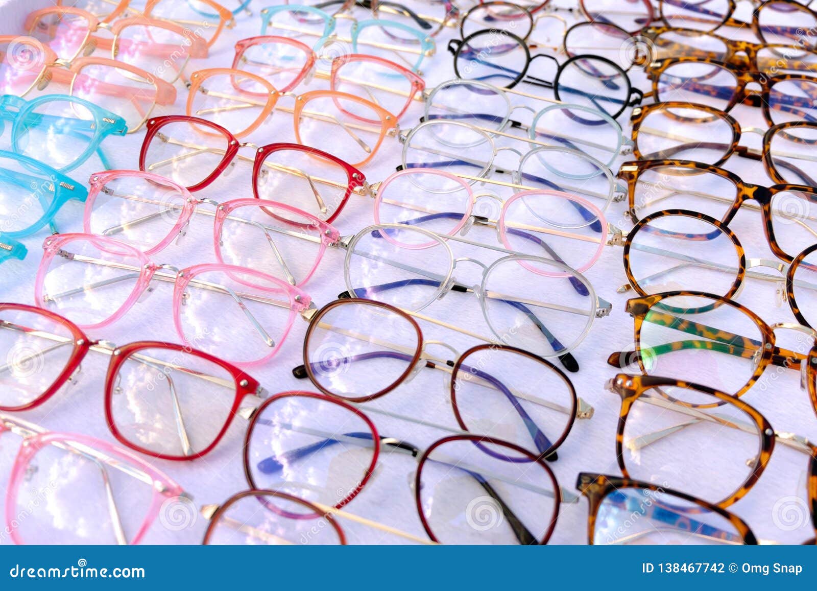 Lots of Eyeglasses in Retail Shop Stock Photo Image of glasses, frame