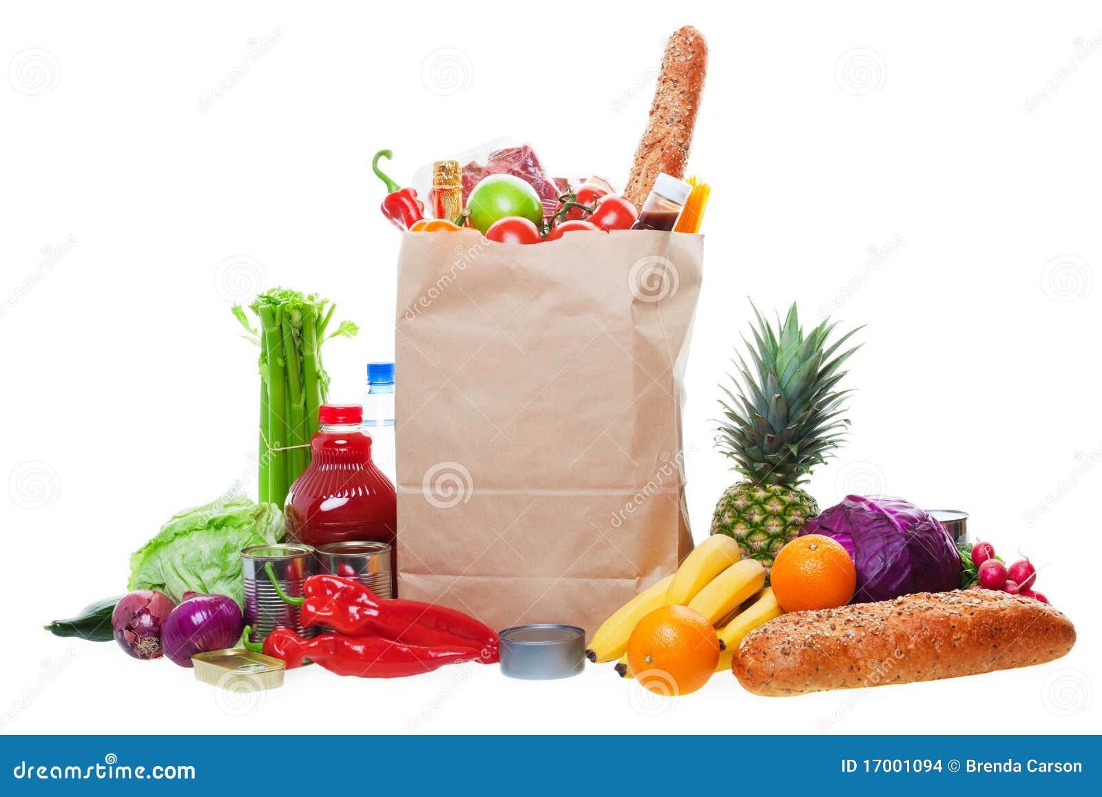 lots of groceries