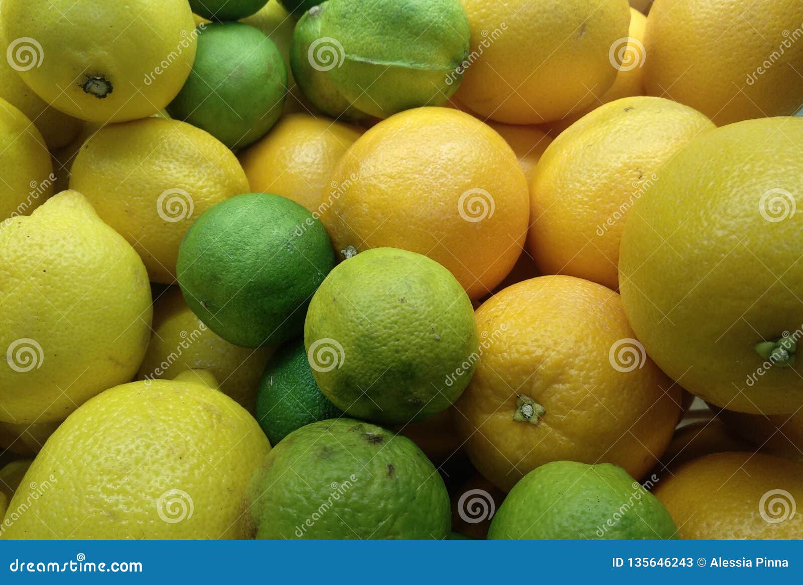 Lots of Lemons and Green and Yellow Files Stock Image Image of