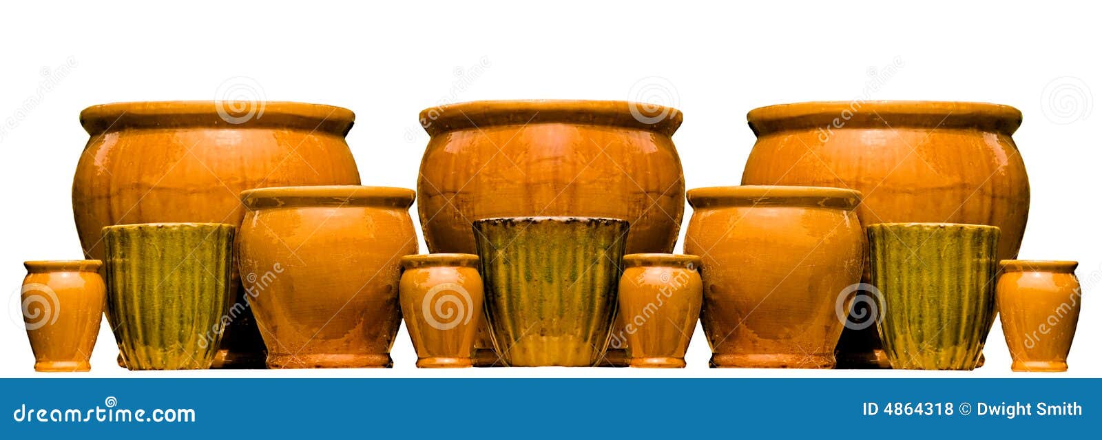 Lots of Pots stock photo. Image of gardening, color, pots 4864318