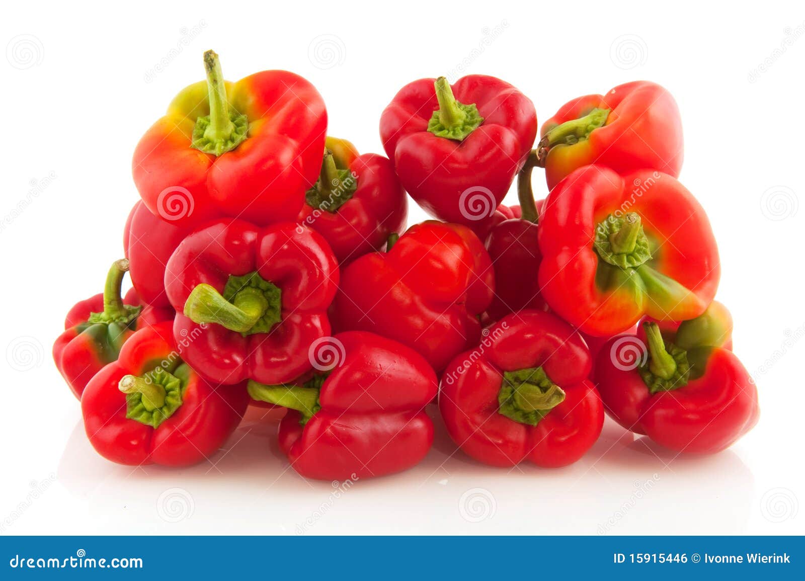 Lots of red paprikas stock photo. Image of studio, preparing 15915446