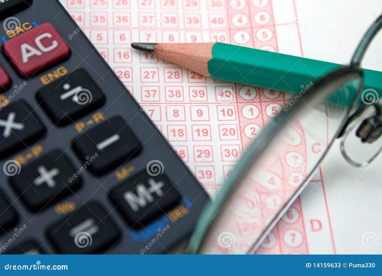 Lottery stock image. Image of calculator, glasses, computing 14159633