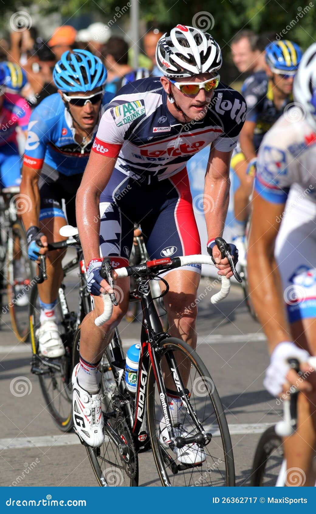 Lotto Belisol Australian Cyclist Adam Hansen Stock Photos Free