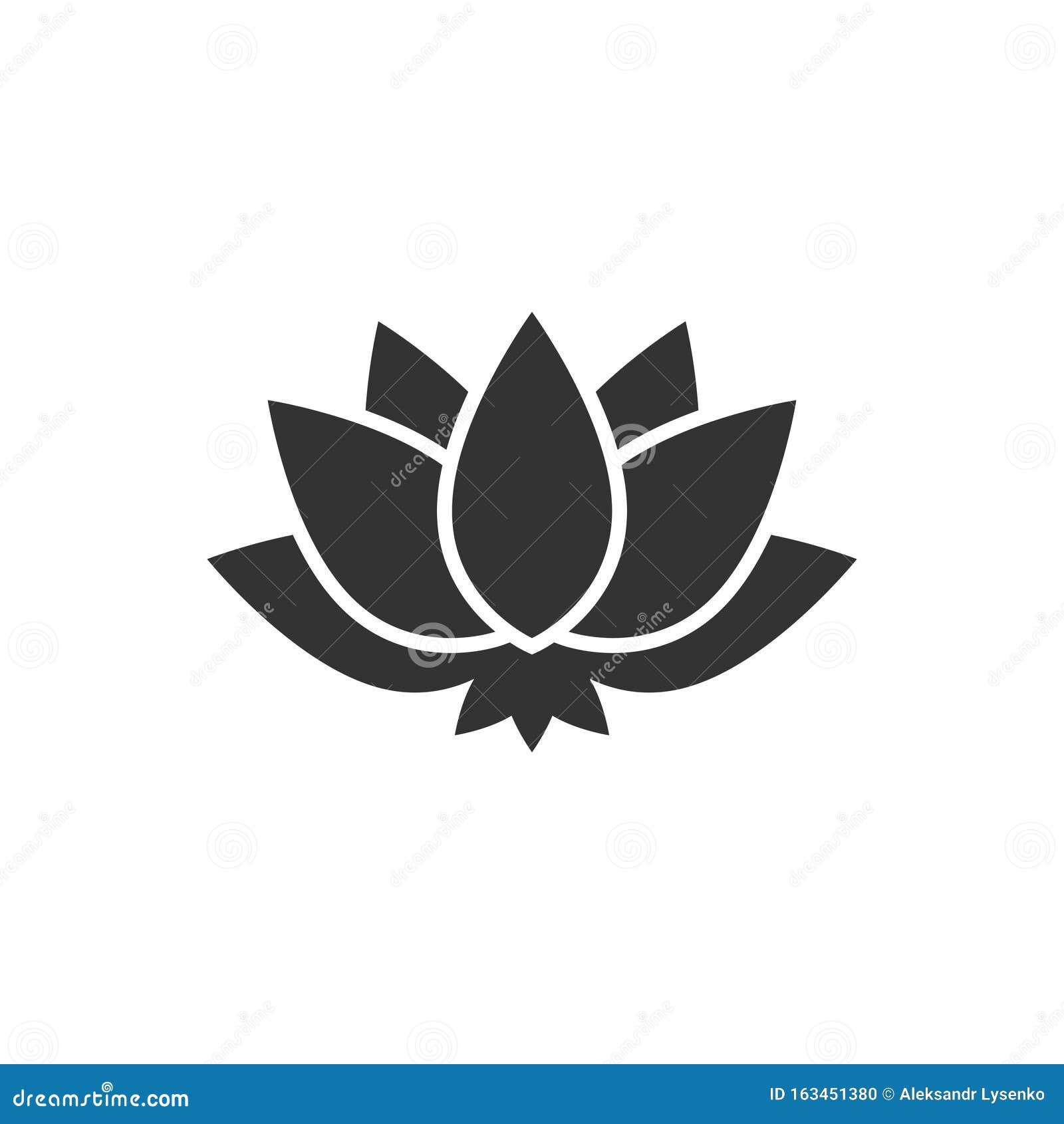 Premium Vector  White paper 3d lotus flower in origami style vector  illustration. flower lotus paper, blossom flower