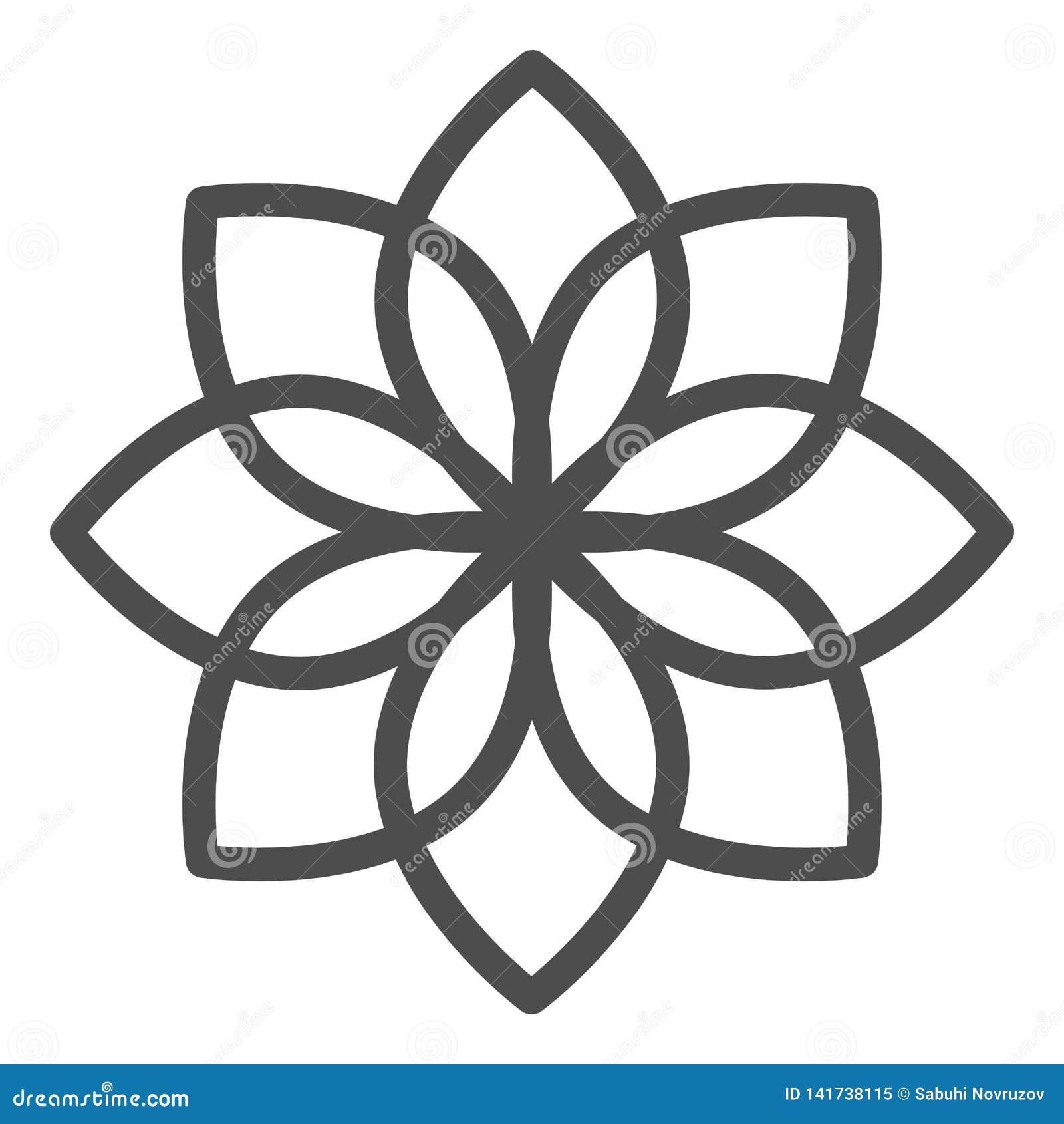 Free Free 103 Lotus Flower Outline Svg SVG PNG EPS DXF File