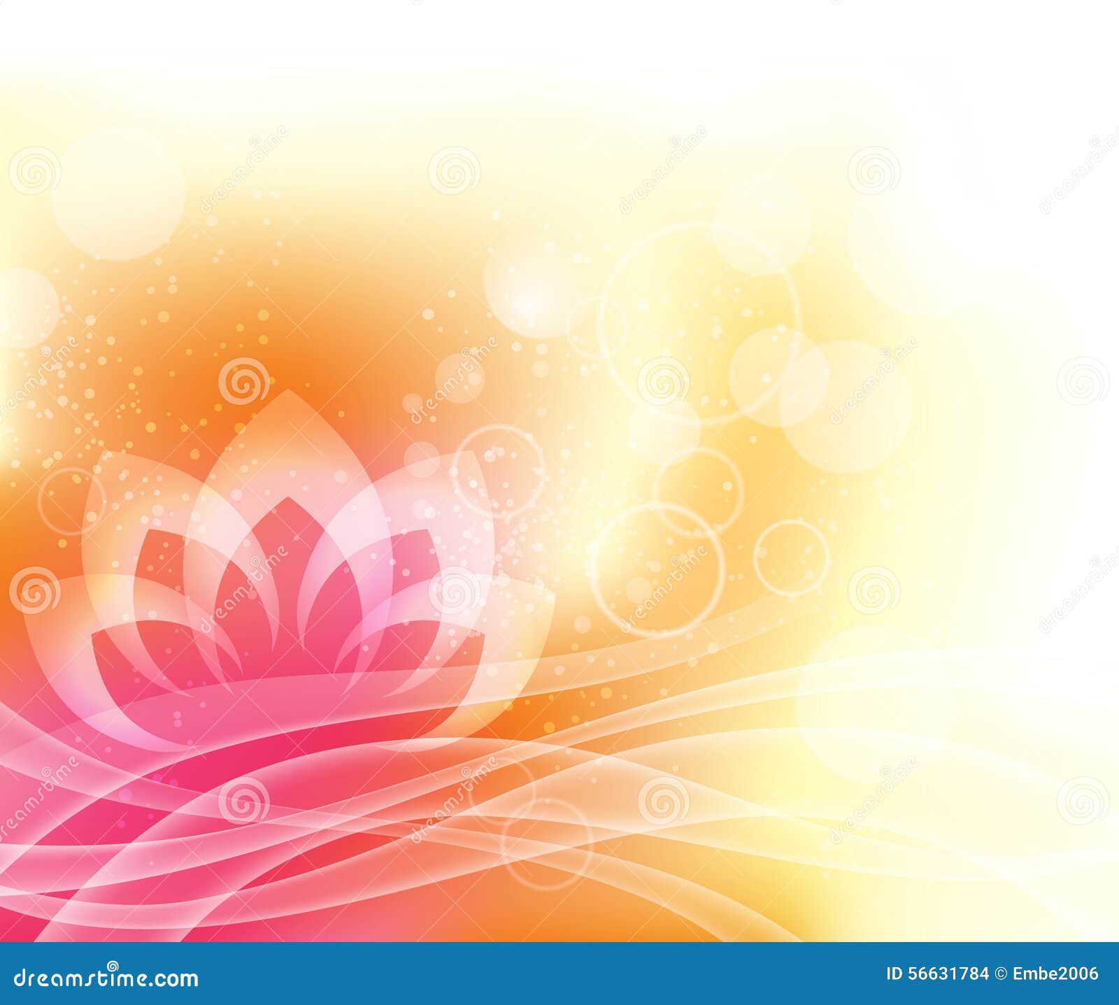 lotus yoga background