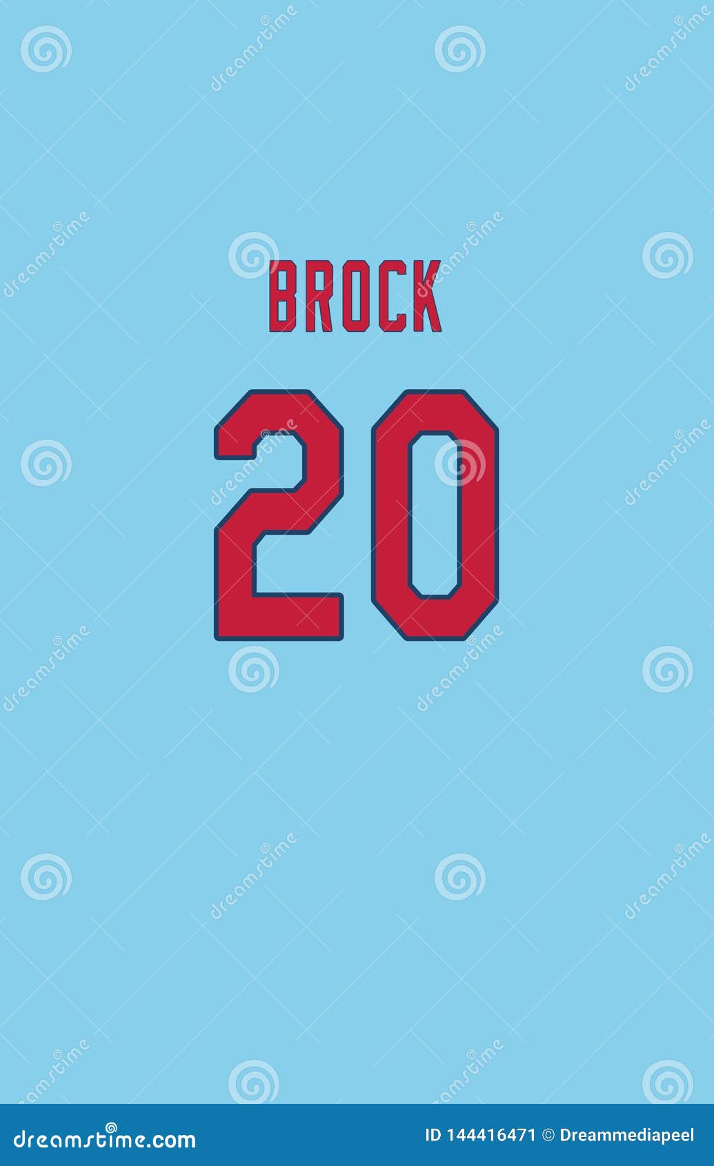 Lou Brock, St. Louis Cardinals Jersey Back Editorial Photo - Image of  major, back: 144416471