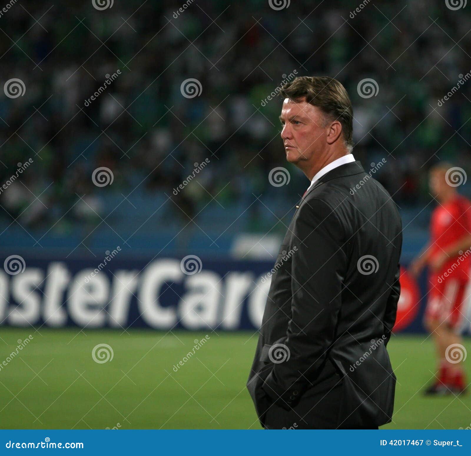 Louis Van Gaal Bayern Munich Editorial Photography - Image of flying