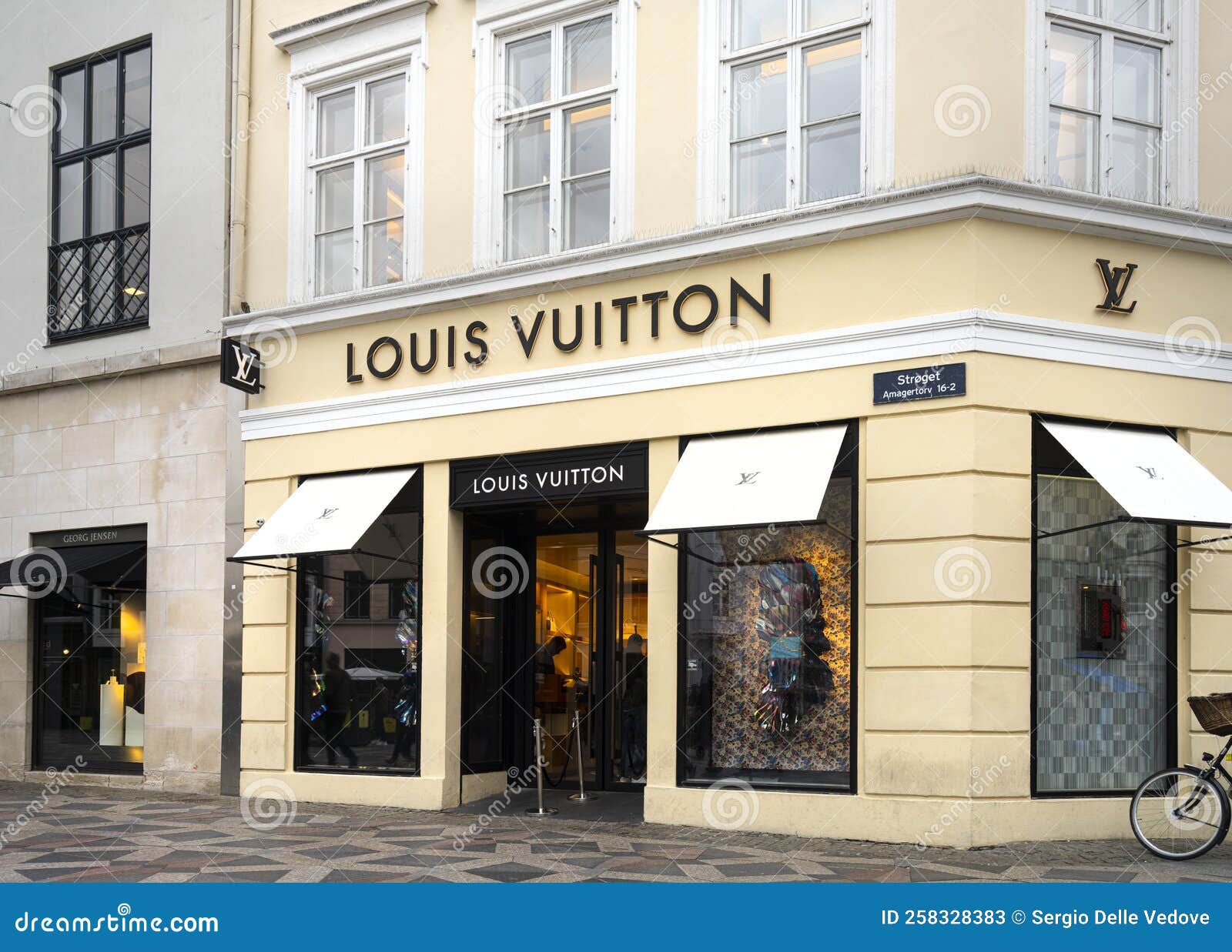 Louis Vuitton Brand Shop in Copenhagen, Denmark Editorial Stock