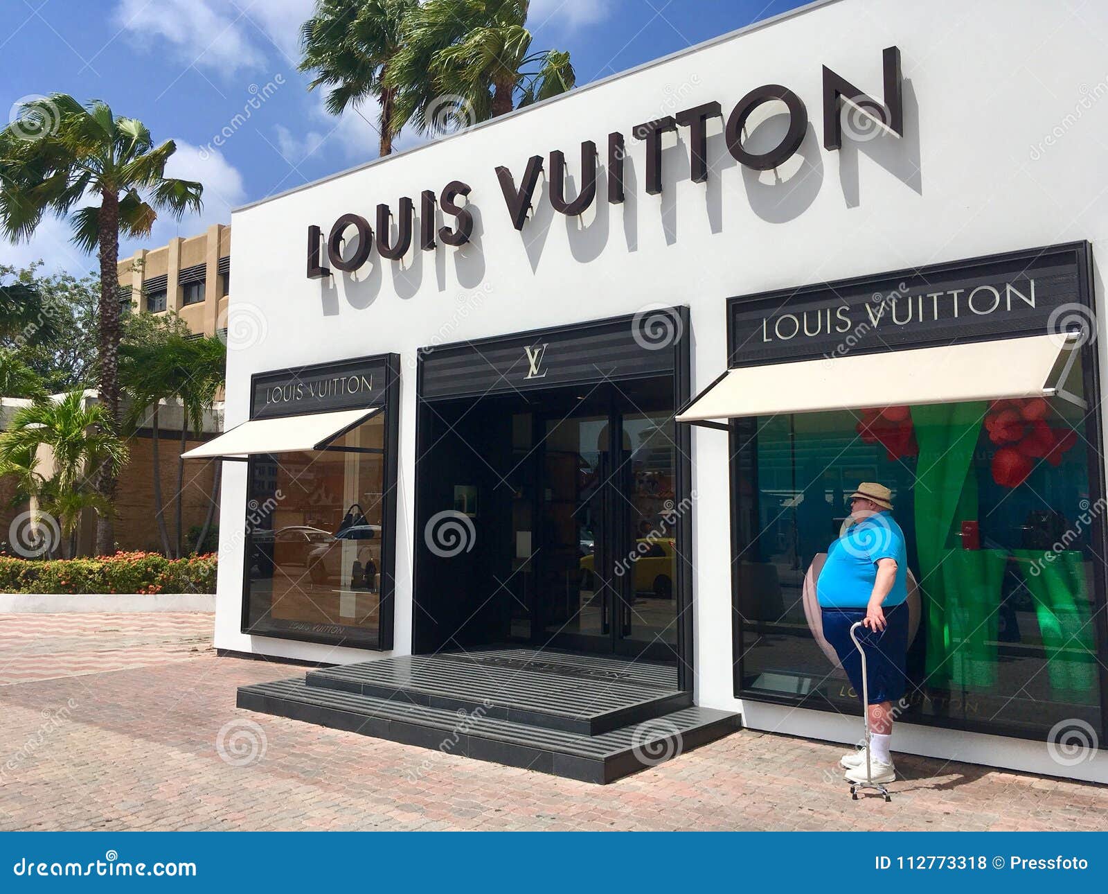 Louis Vuitton Brand Store in Aruba Editorial Stock Photo - Image