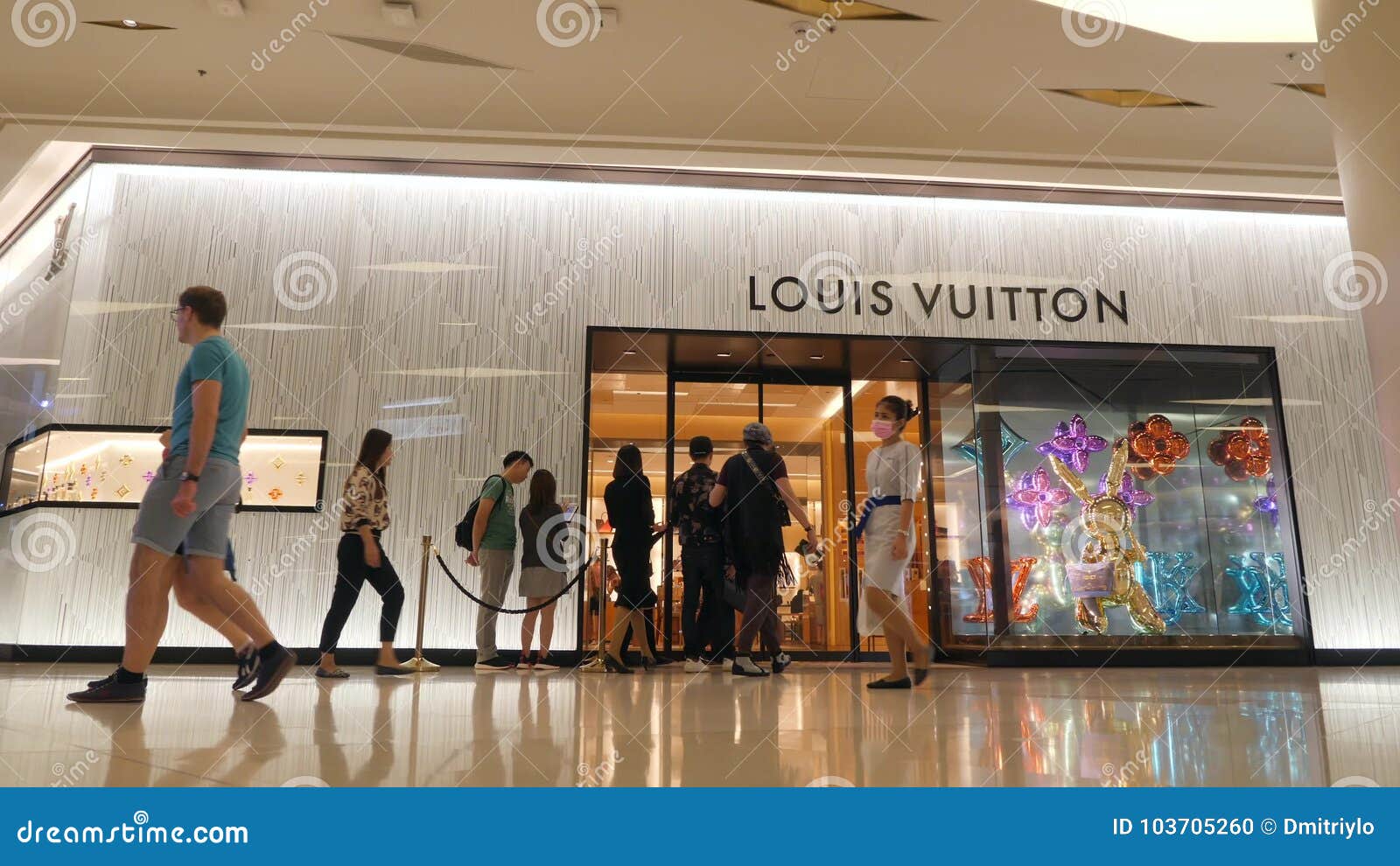 Louis Vuitton Clothing Brand Shop in Siam Paragon Mall. 4K. Luxury Fashion  Shopping for Tourists in Asia Stock Footage - Video of famous, chinese:  103705260