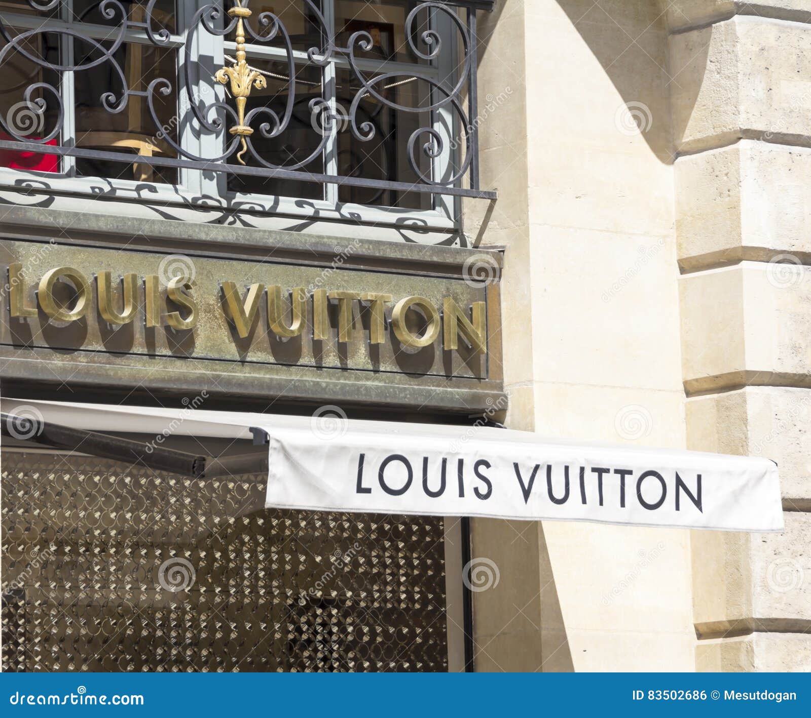 Louis Vuitton editorial photo. Image of champs, french - 83502686
