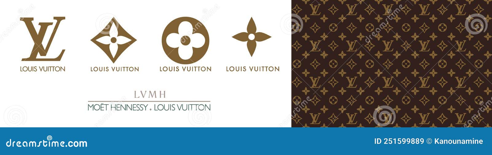 Louis Vuitton Famoso Logo De Monograma E Ilustración De Vector De Textura  Imagen de archivo editorial - Ilustración de hermoso, exclusivo: 251599889