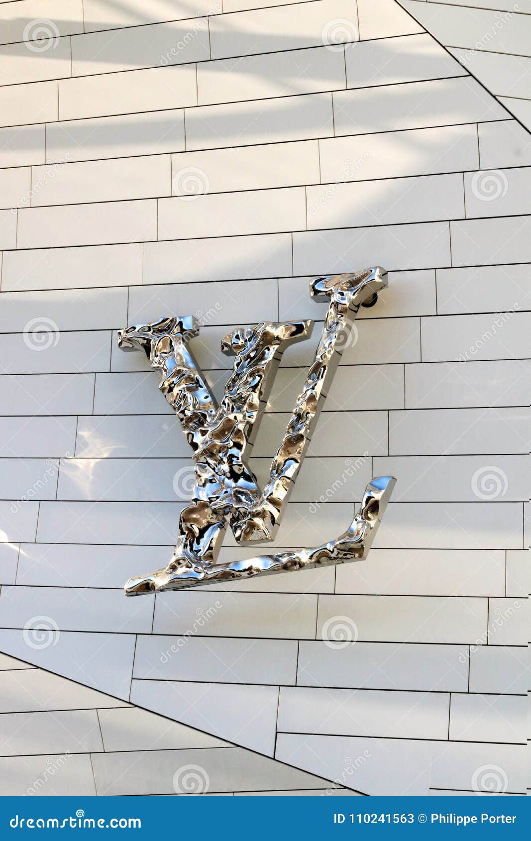 Louis Vuitton Foundation Logo LVMH Editorial Stock Photo - Image