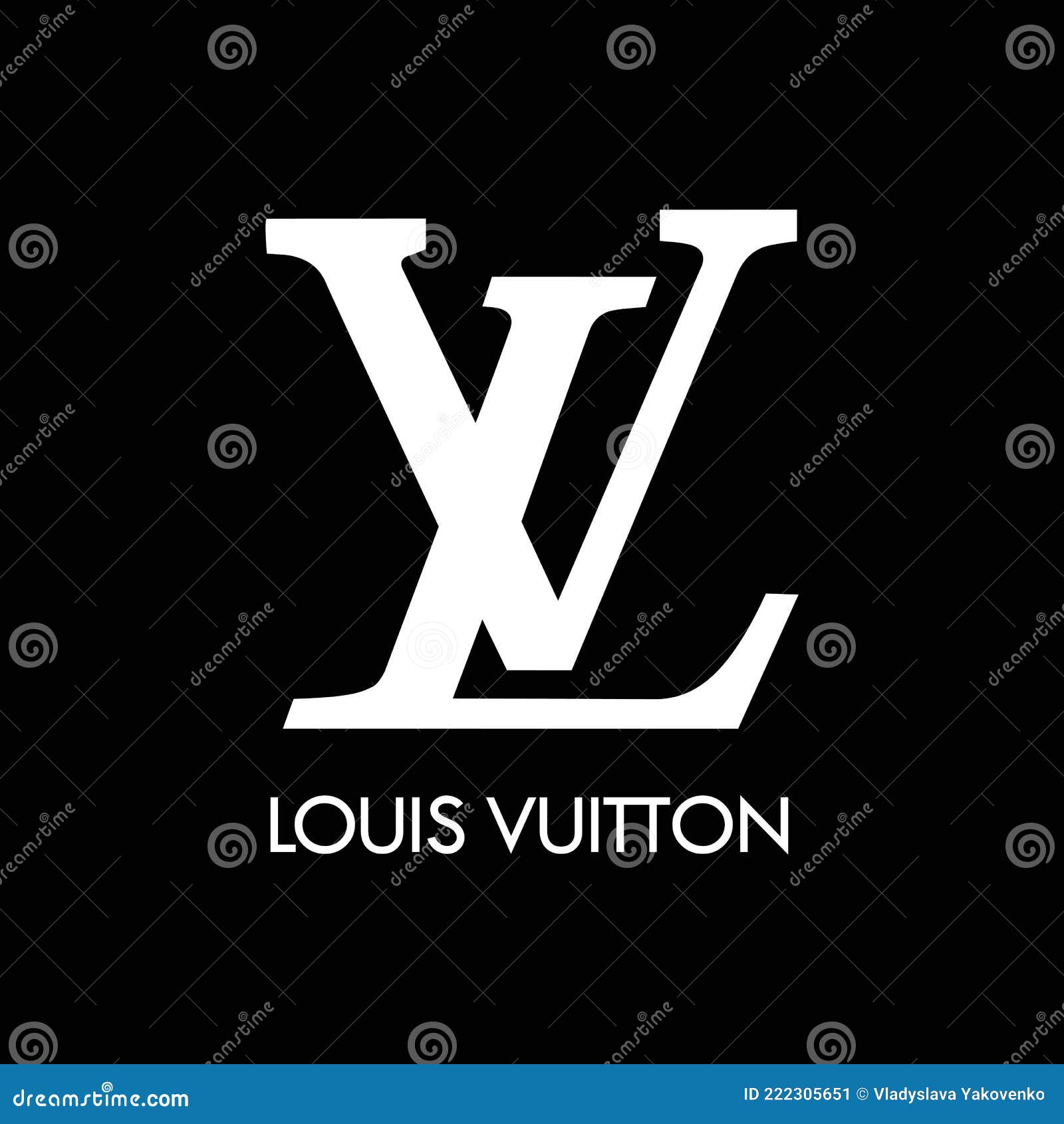 Kyiv, Ukraine. March 3, 2020. Louis Vuitton famous monogram