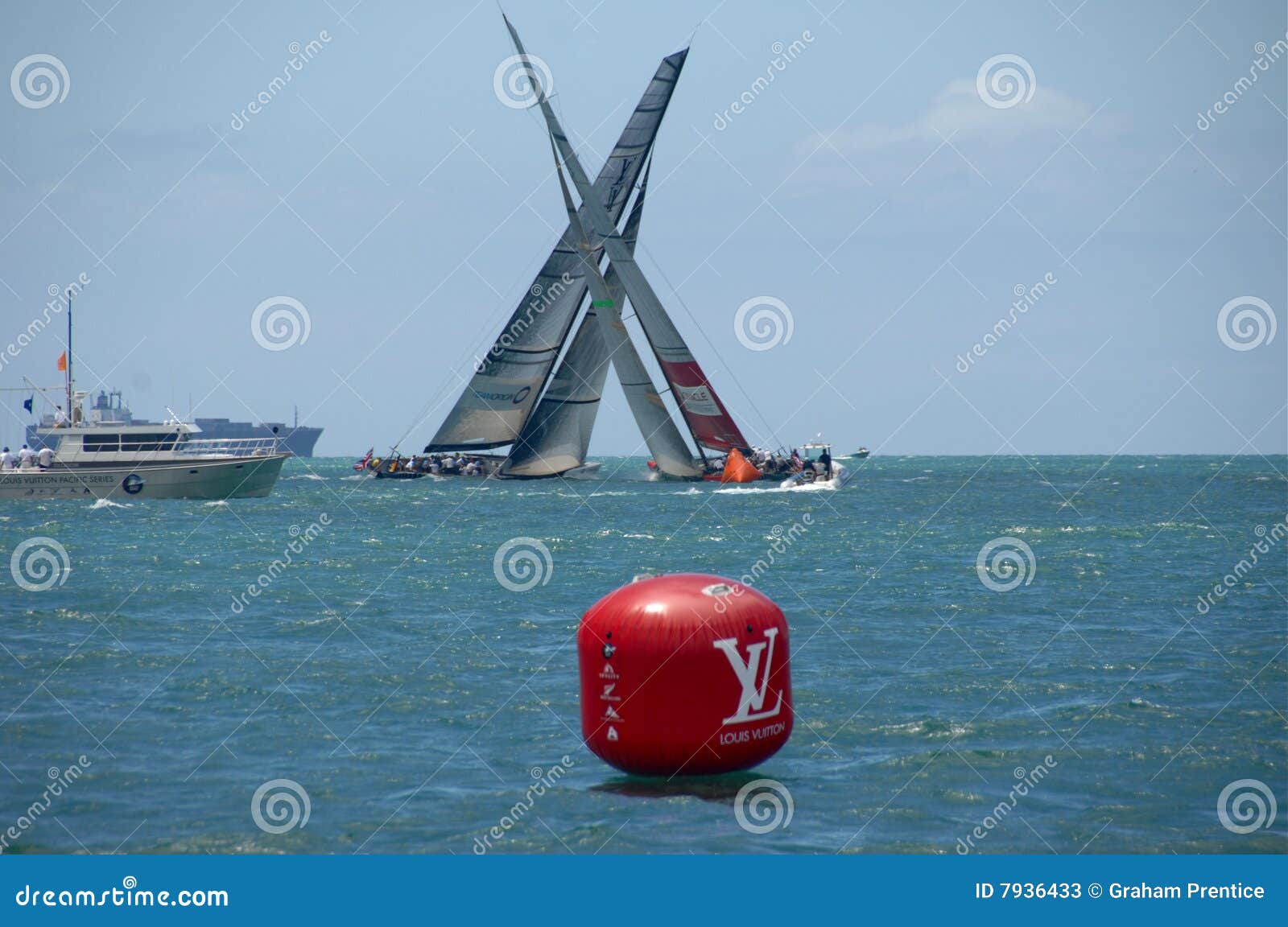 Louis Vuitton Match Racing Pacific Series 6 Editorial Stock Photo - Image  of spain, rich: 7936433