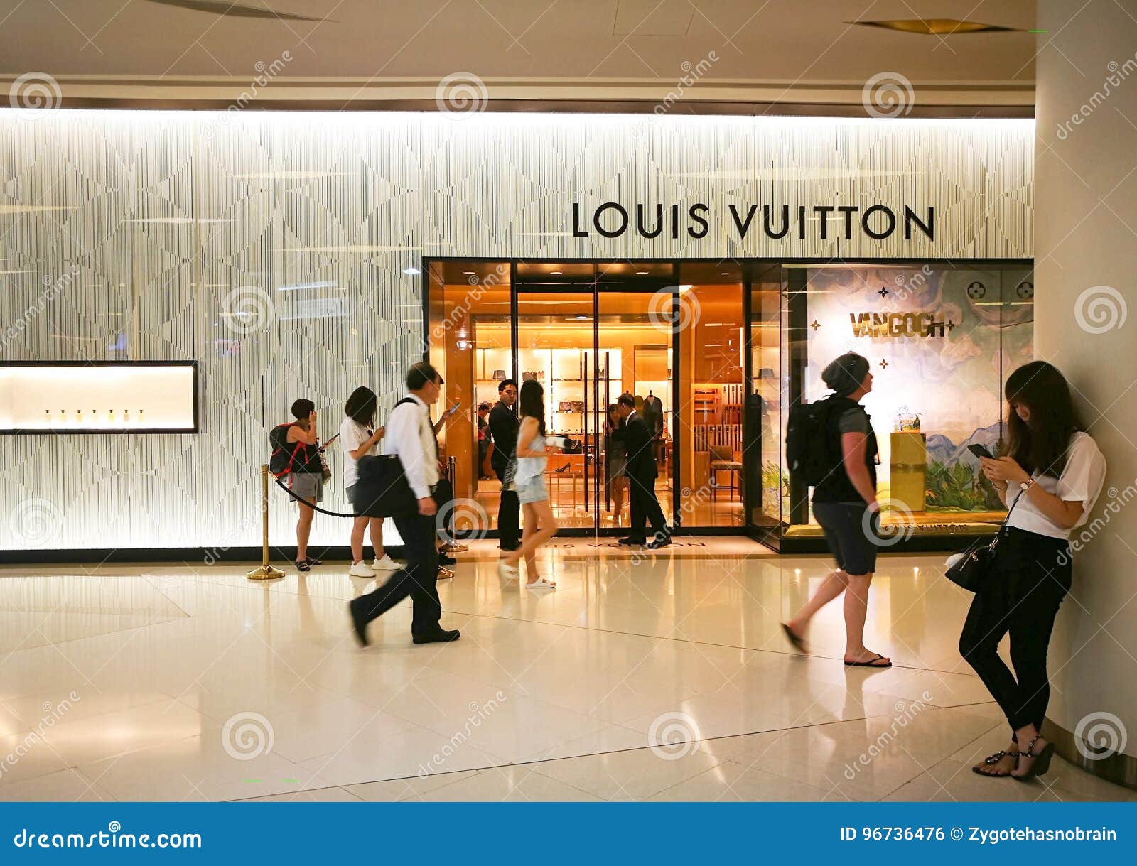 Bangkokthailand Mar 10 2016 Louis Vuitton Stock Photo 389644174