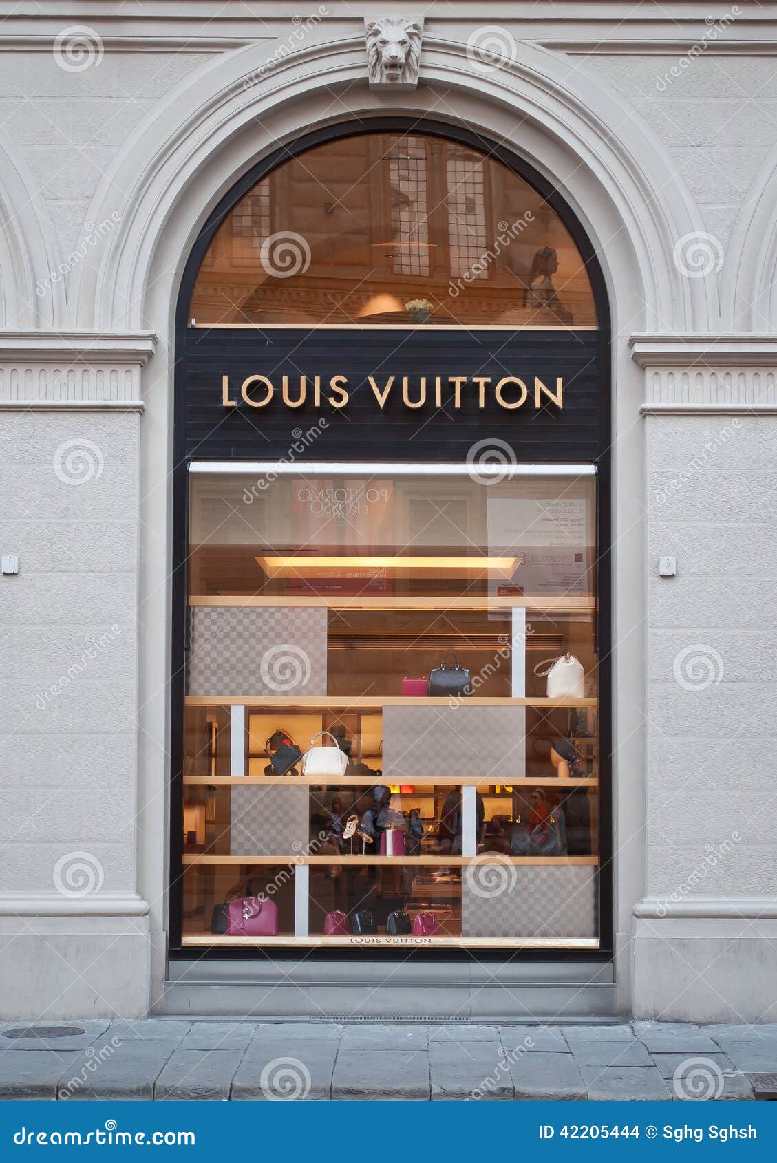 Louis Vuitton editorial stock image. Image of label, goods - 42205444